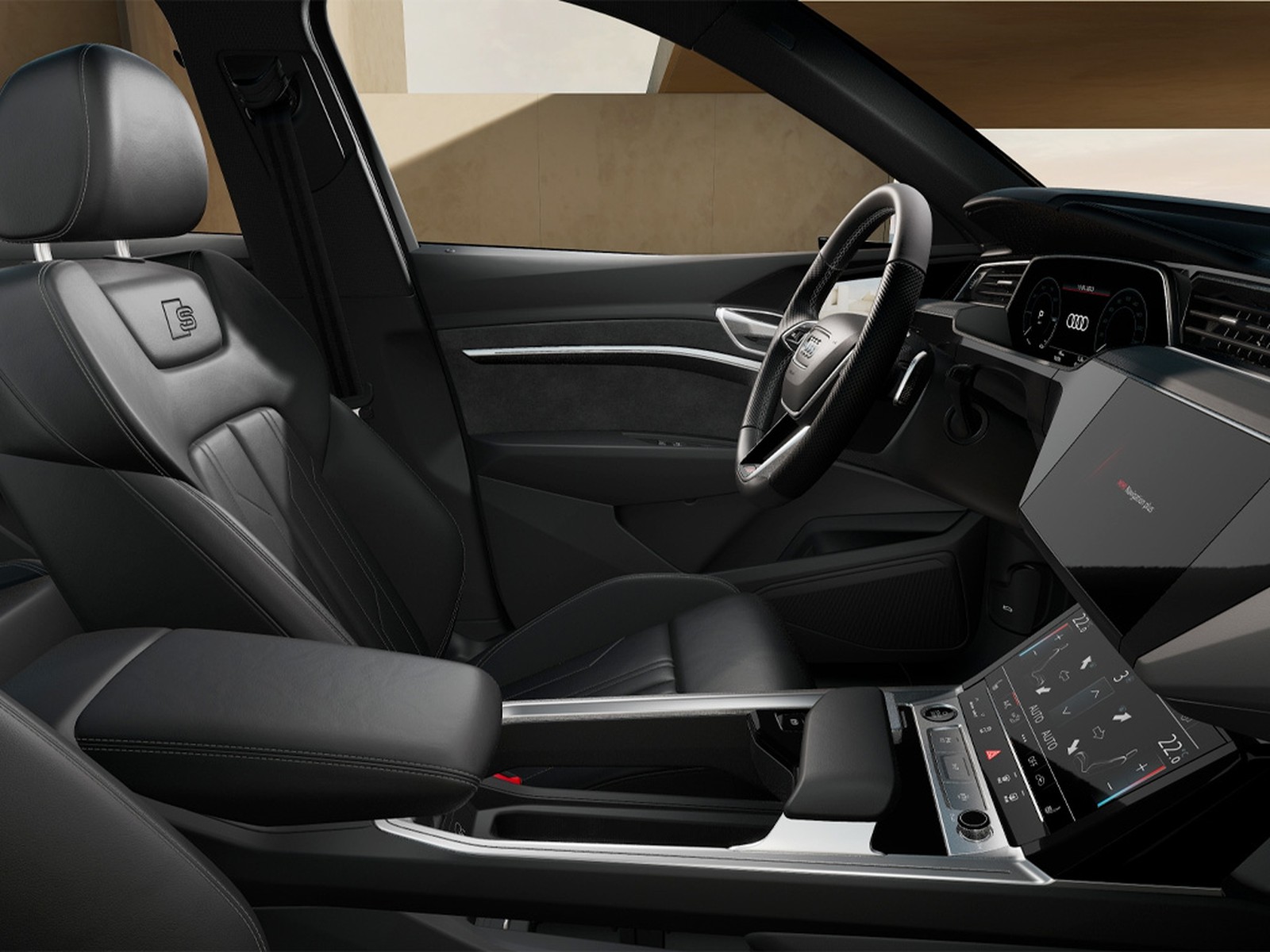 Audi Q8 e-tron 55 s line edition quattro