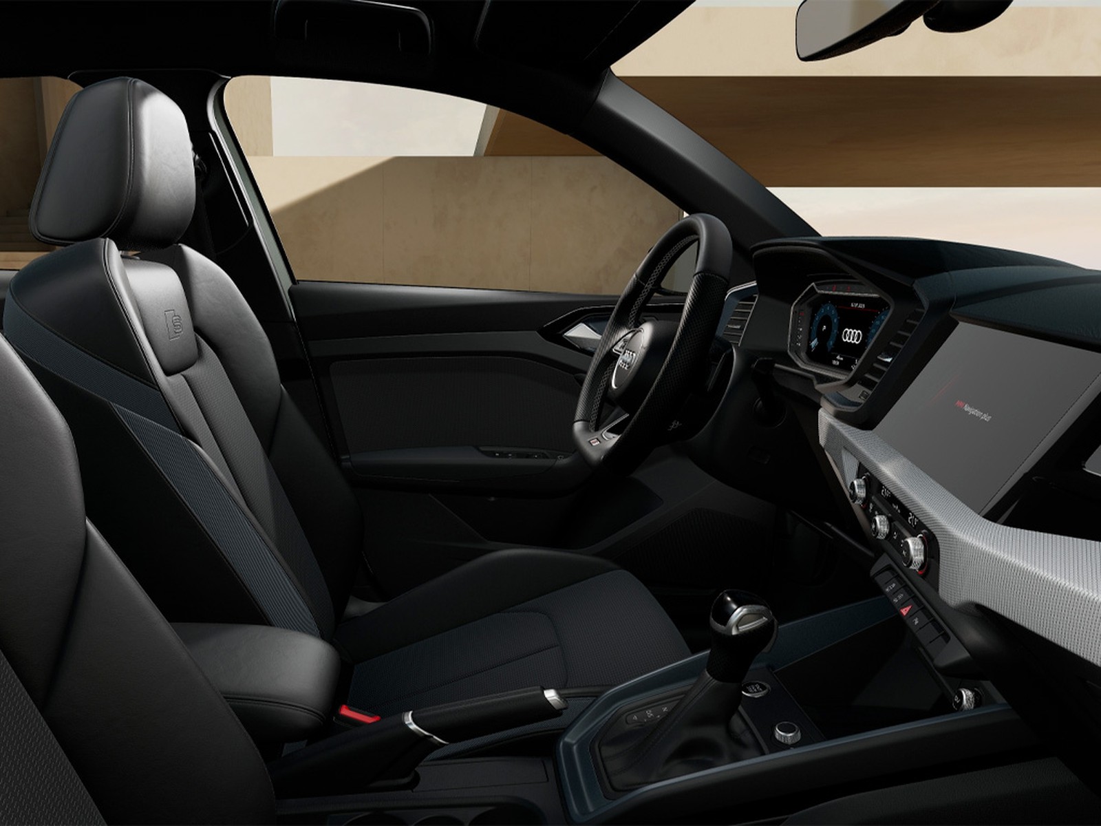 Audi A1 sportback 30 1.0 tfsi identity black 116cv s-tronic