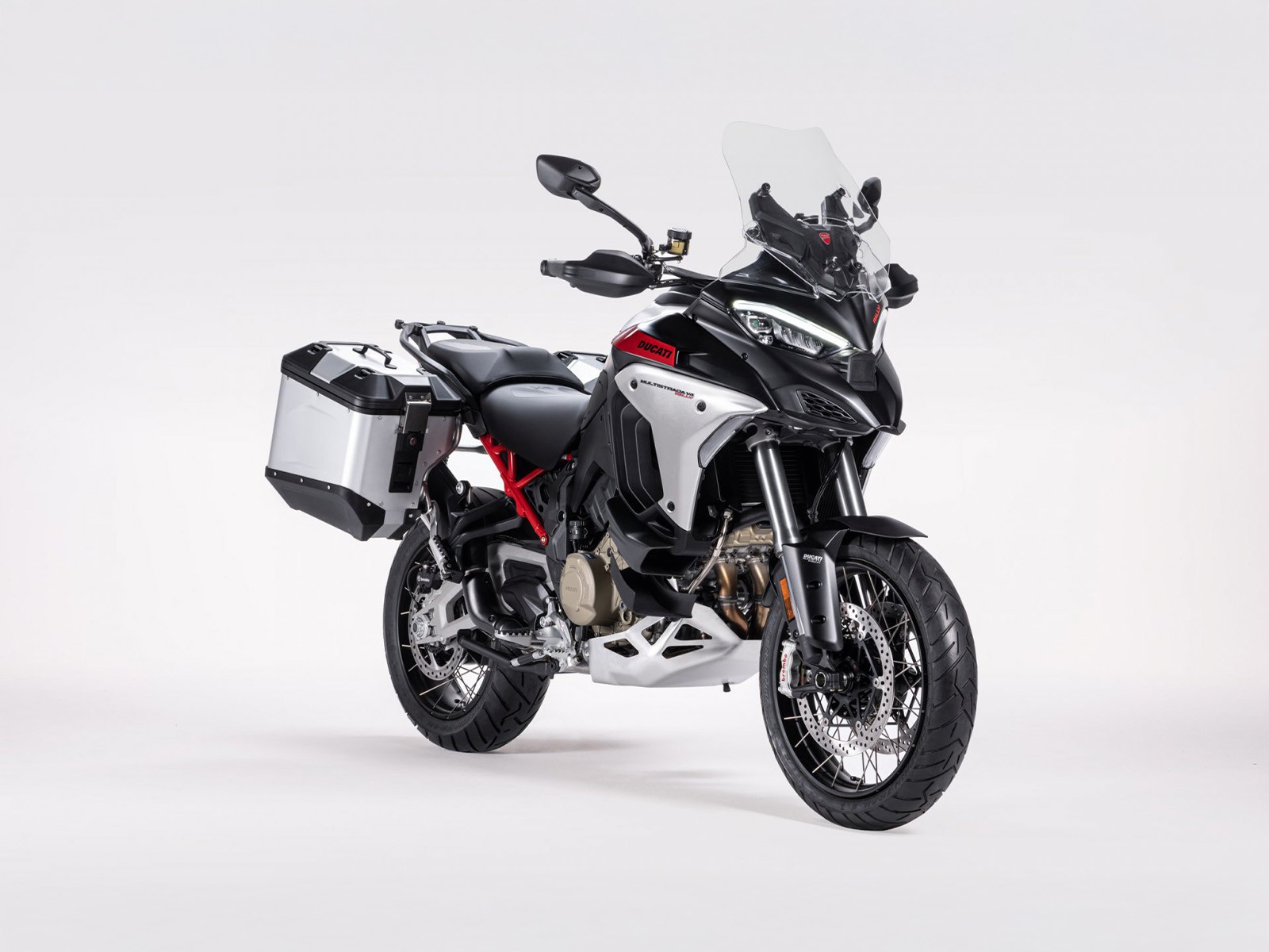 Ducati Multistrada V4 1160 Rally Matt Black&Brushed Aluminium Radar my25