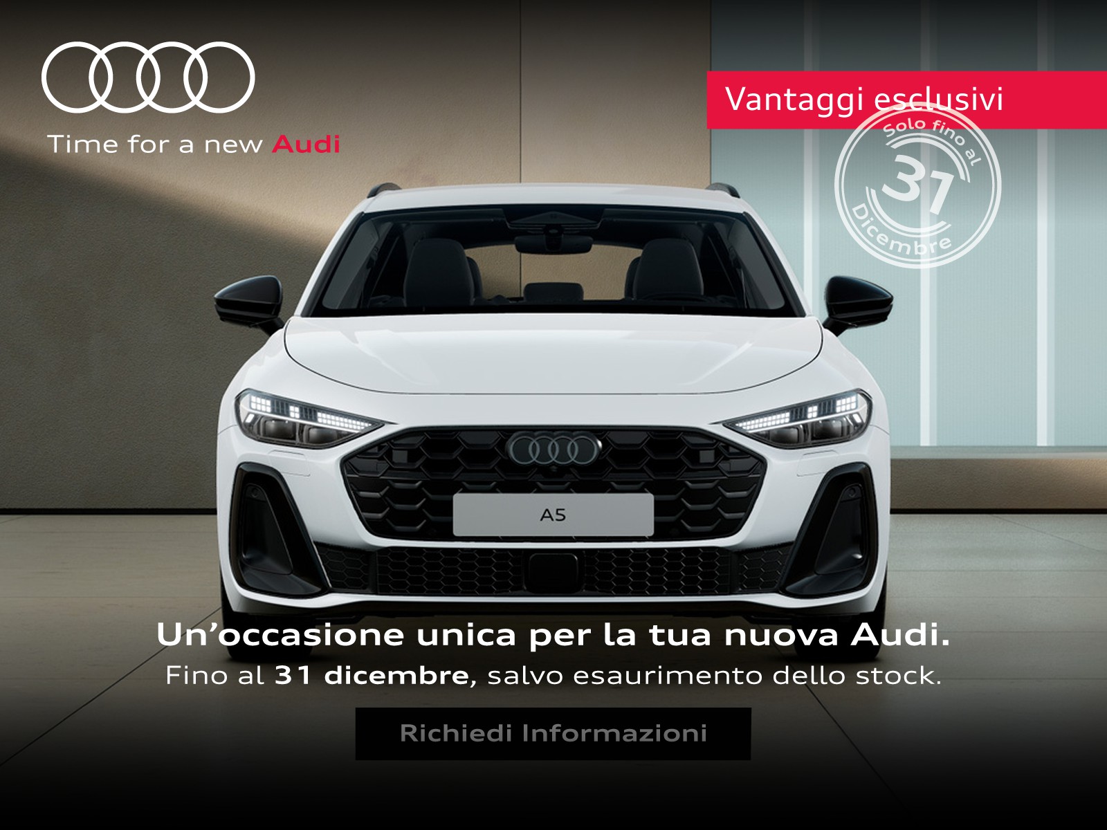 Audi A5 avant 2.0 tdi mhev+ s line edition 204cv s-tronic