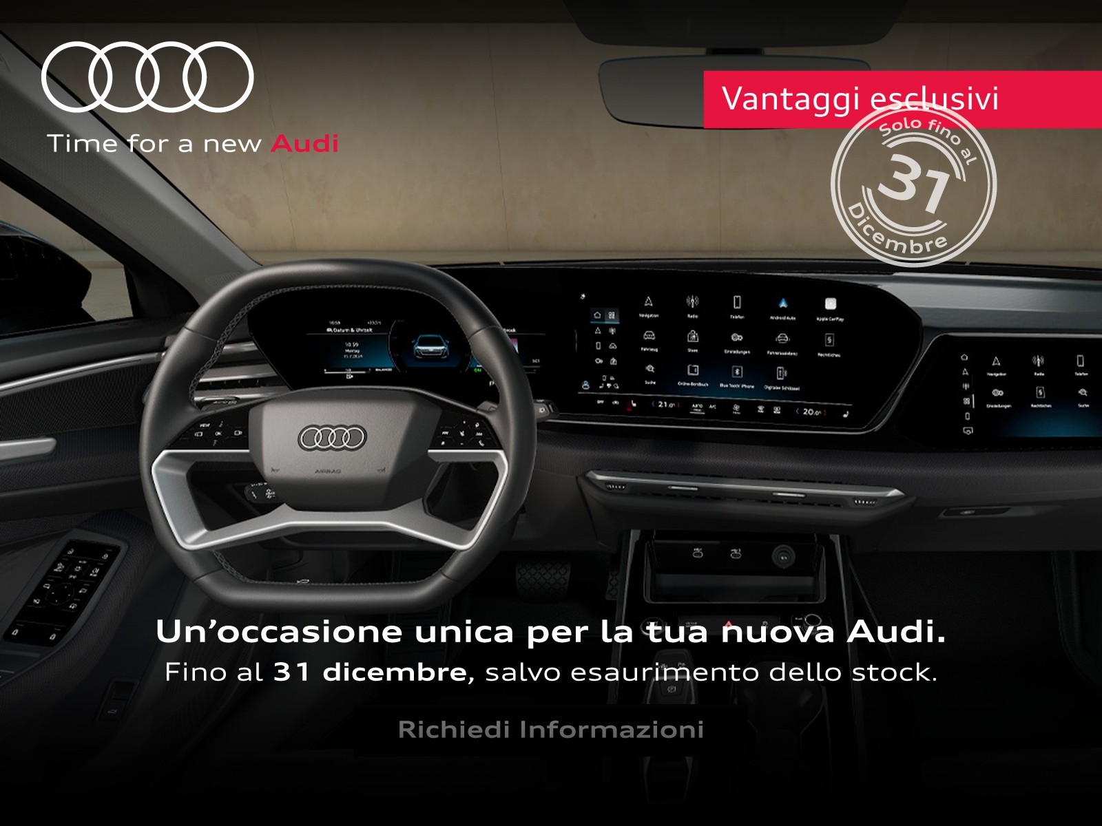 Audi A5 avant 2.0 tdi mhev+ s line edition 204cv s-tronic