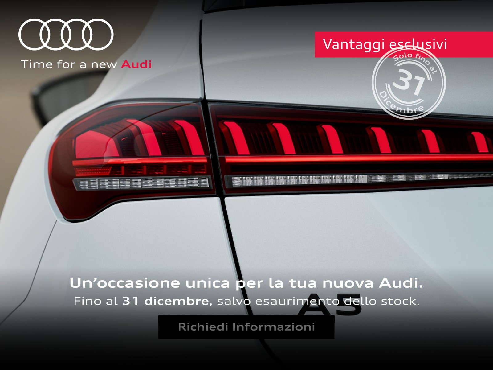 Audi A5 avant 2.0 tdi mhev+ s line edition 204cv s-tronic