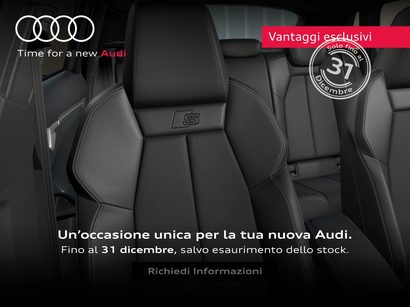 Audi A3 sportback 1.5 tfsi e business advanced 204cv s-tronic