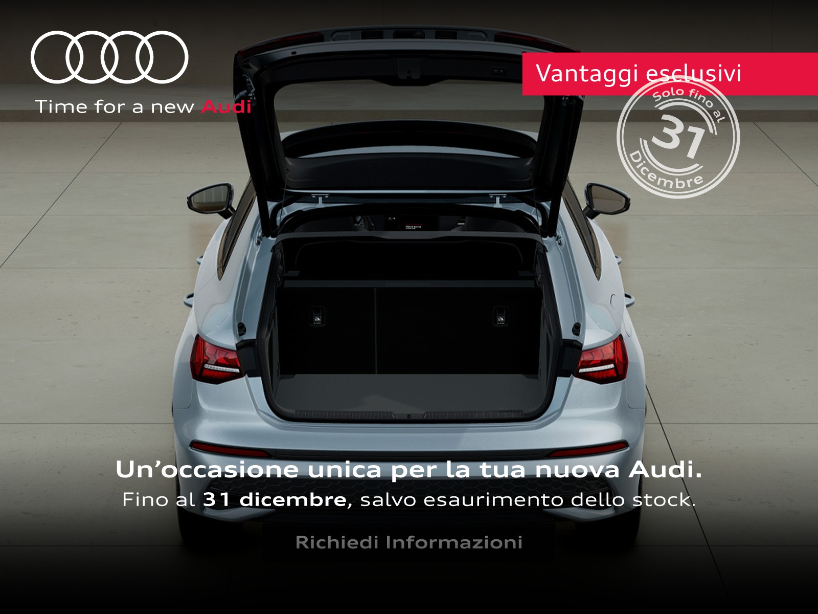 Audi A3 sportback 1.5 tfsi e business advanced 204cv s-tronic