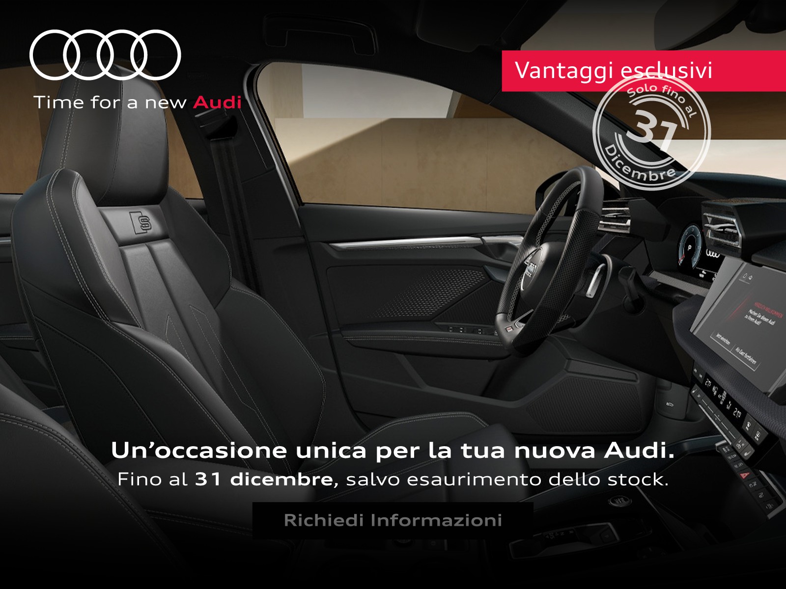 Audi A3 sedan 2.0 tdi s line edition 150cv s-tronic