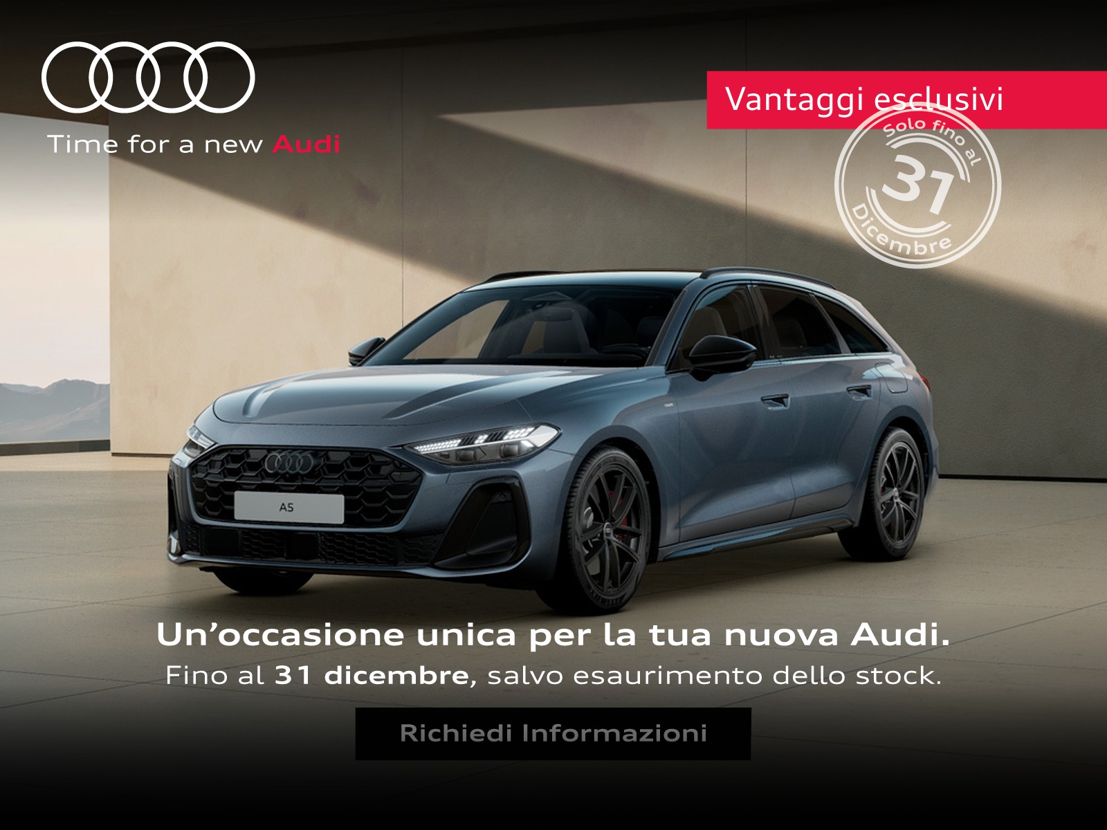 Audi A5 avant 2.0 e-hybrid s line edition quattro 299cv s-tronic