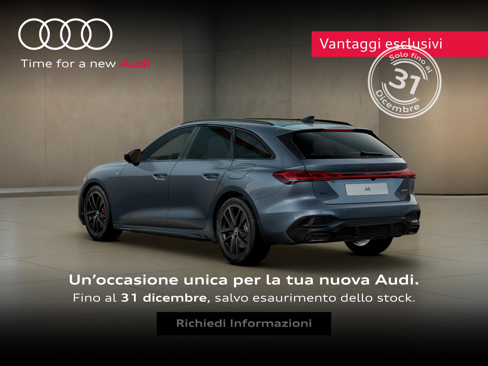 Audi A5 avant 2.0 e-hybrid s line edition quattro 299cv s-tronic