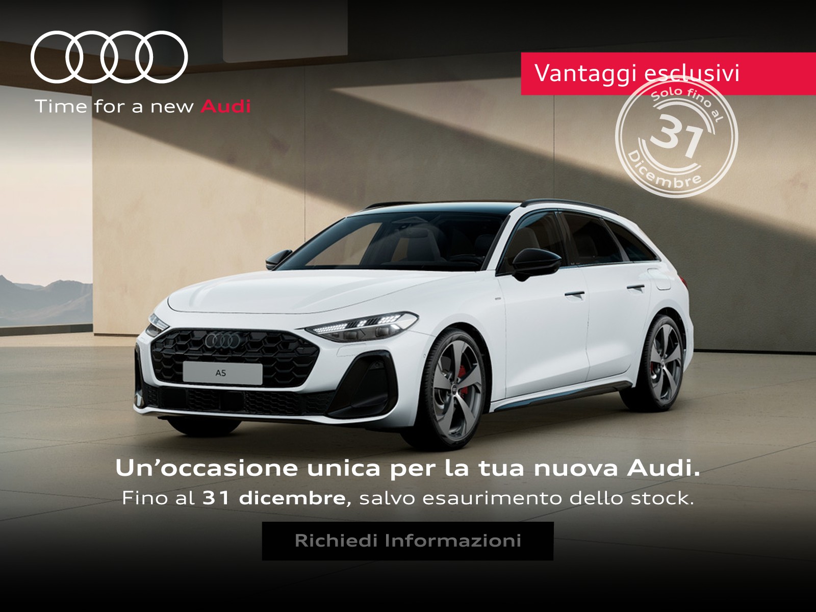 Audi A5 avant 2.0 e-hybrid s line edition quattro 299cv s-tronic