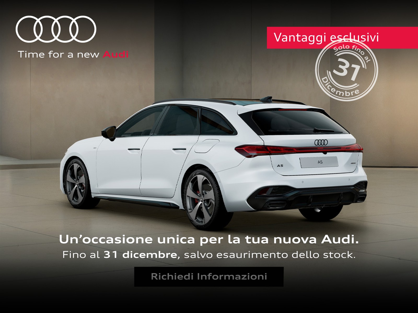 Audi A5 avant 2.0 e-hybrid s line edition quattro 299cv s-tronic