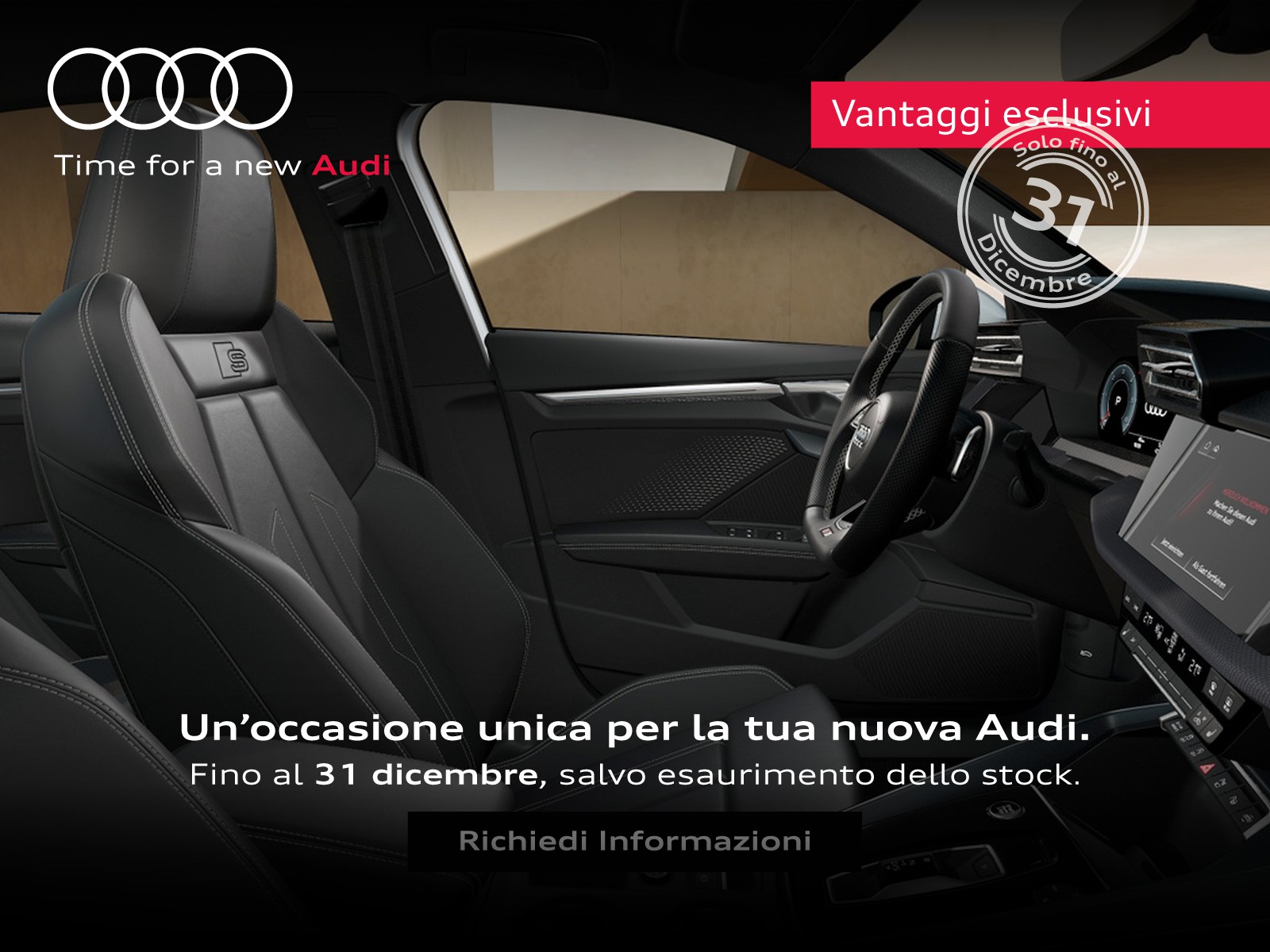 Audi A3 sedan 2.0 tdi s line edition 150cv s-tronic