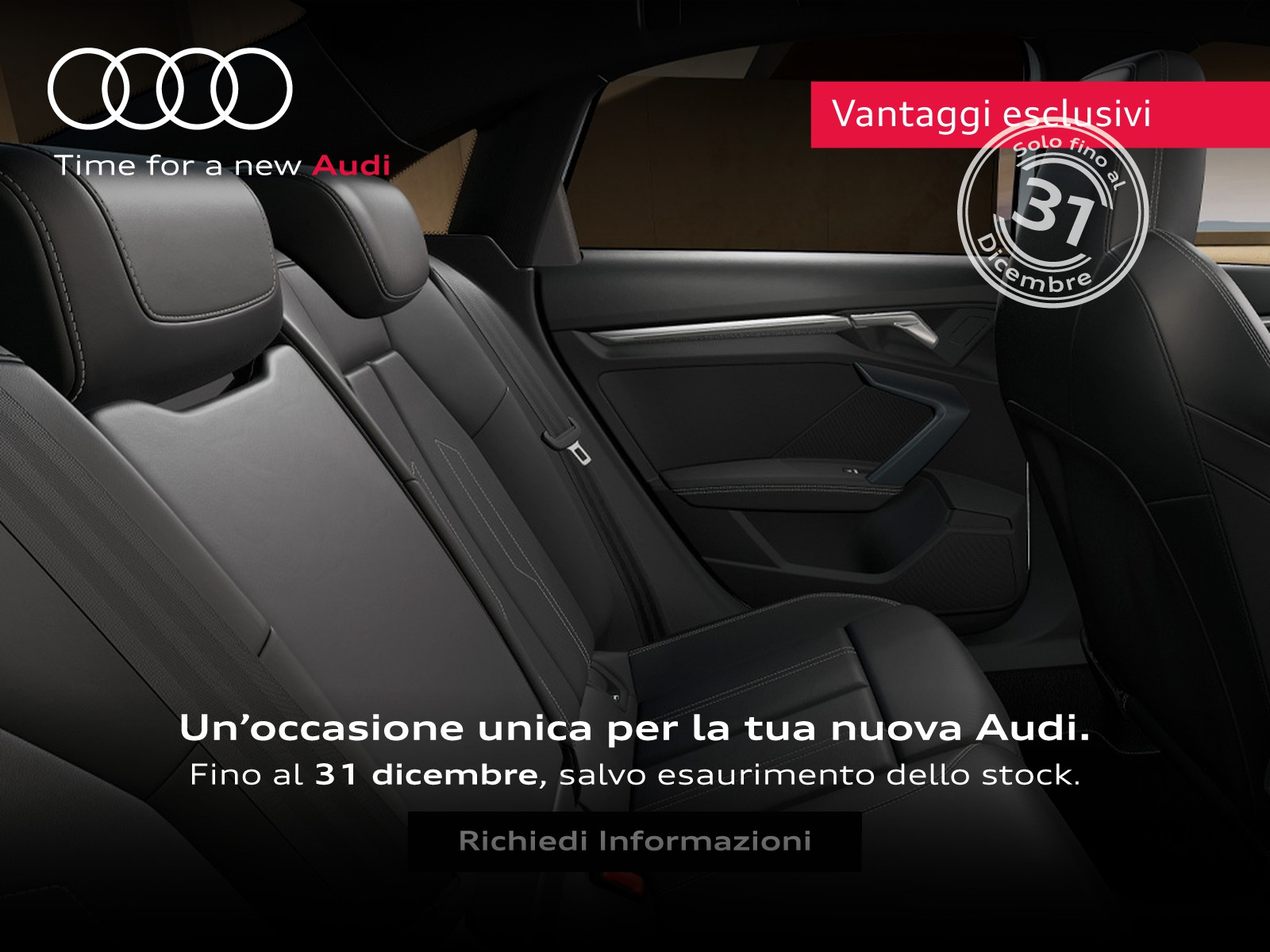 Audi A3 sedan 2.0 tdi s line edition 150cv s-tronic