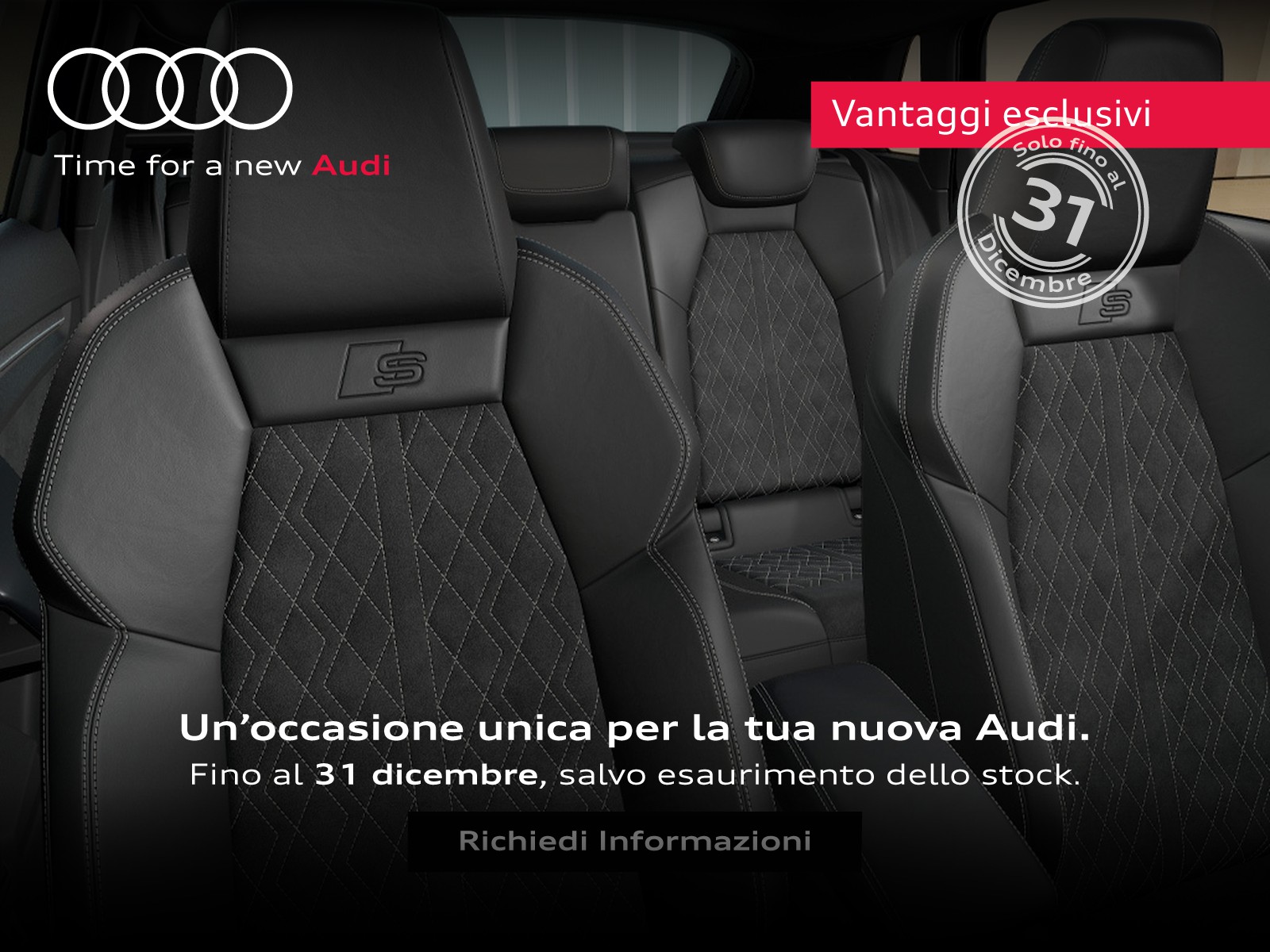 Audi A3 sportback 1.5 tfsi mhev s line edition 150cv s-tronic