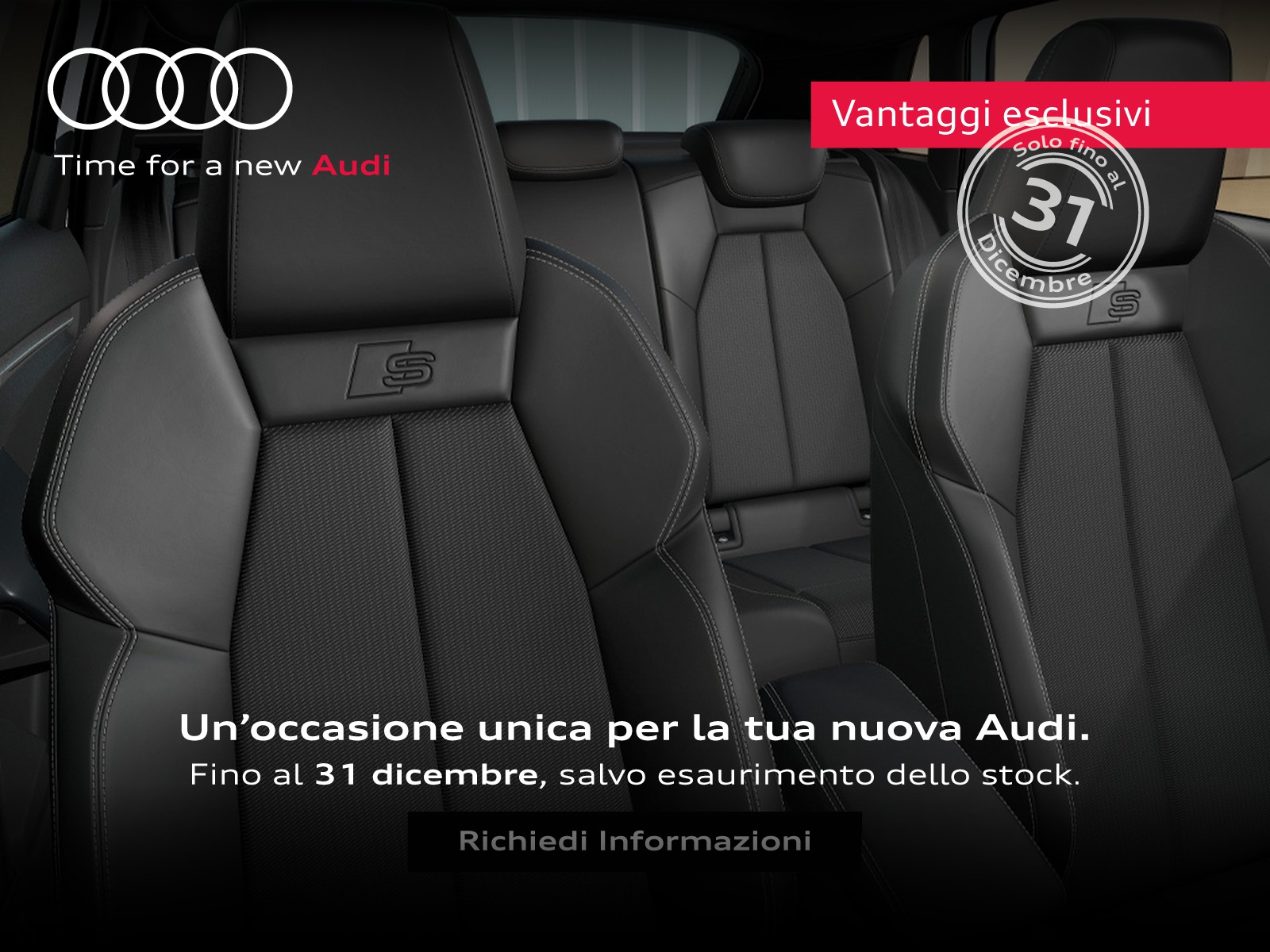 Audi A3 sportback 2.0 tdi s line edition 150cv s-tronic