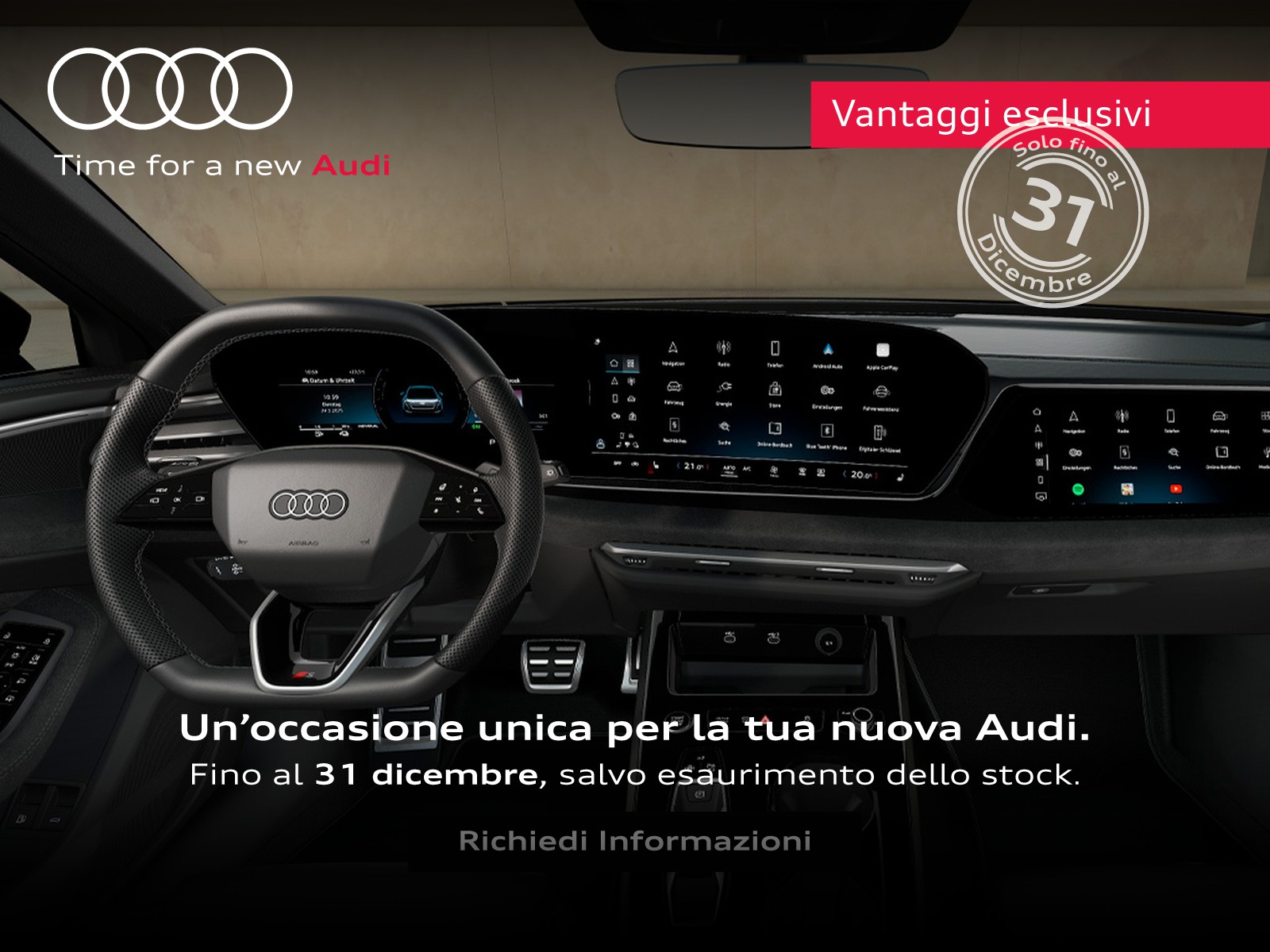Audi A5 avant 2.0 e-hybrid s line edition quattro 299cv s-tronic