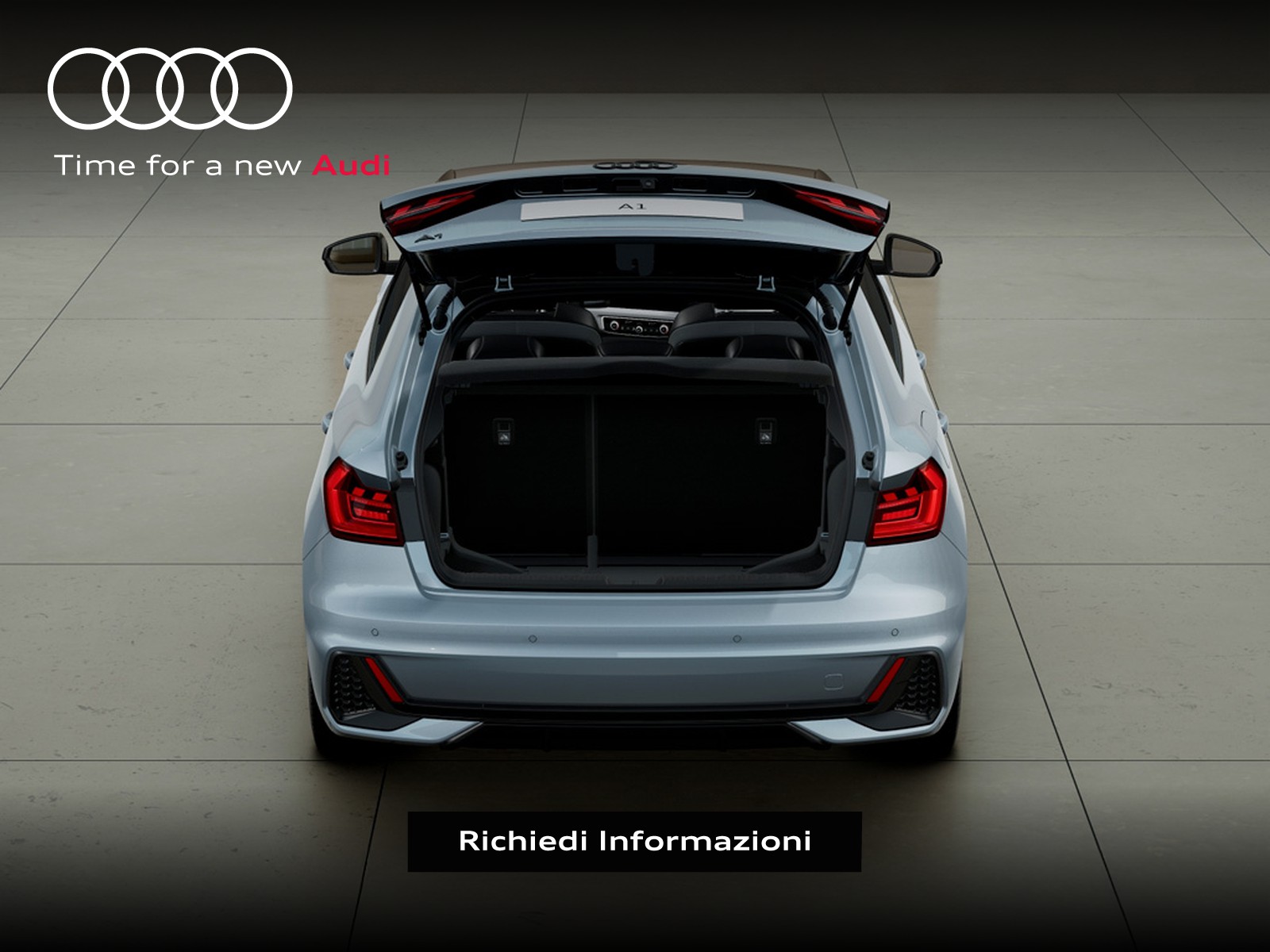 Audi A1 sportback 30 1.0 tfsi identity black 116cv s-tronic