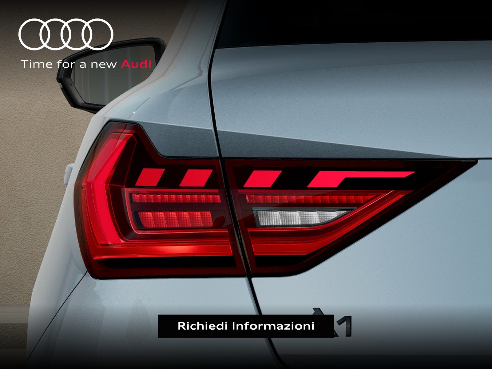 Audi A1 sportback 30 1.0 tfsi identity black 116cv s-tronic