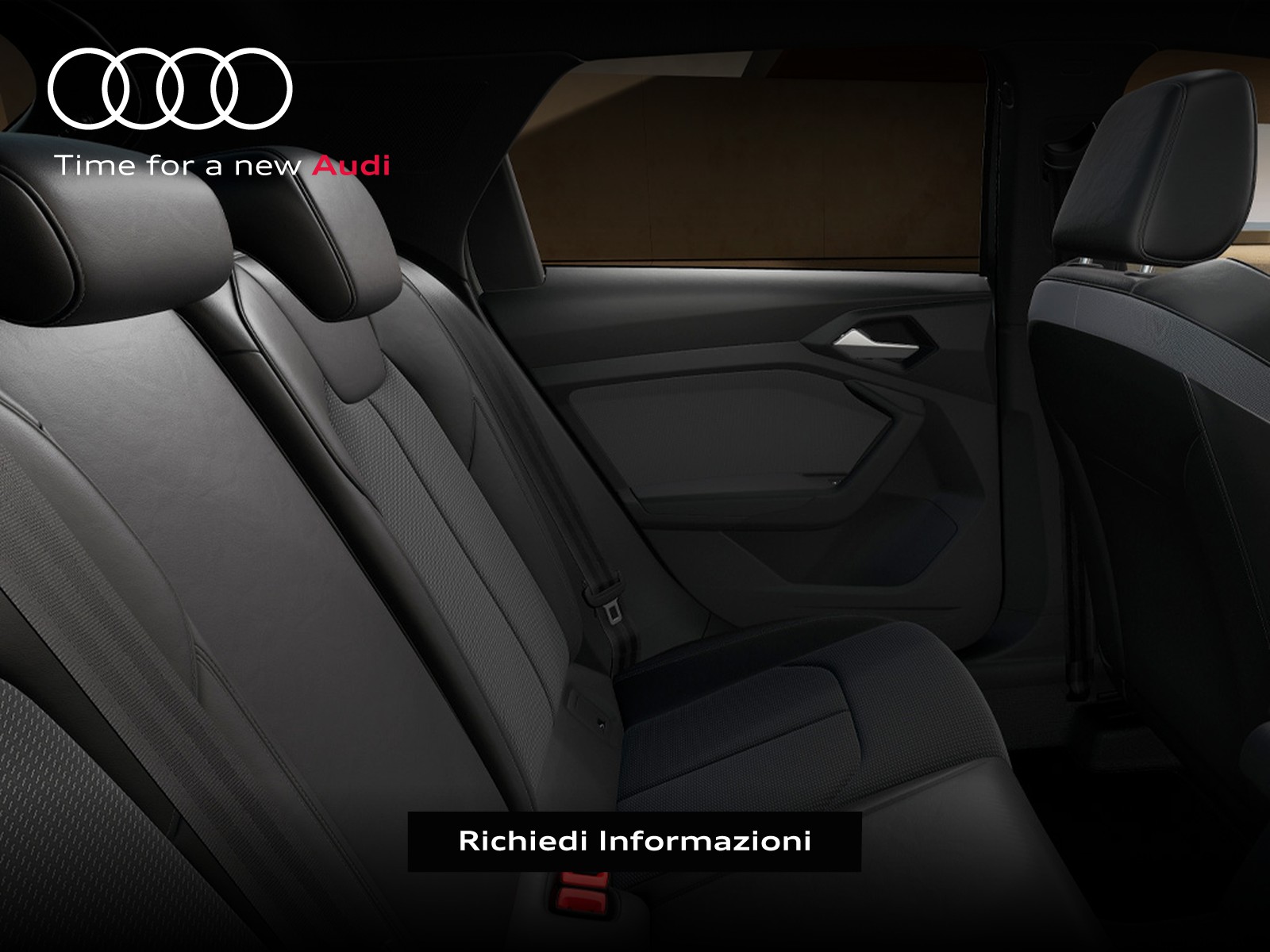 Audi A1 sportback 30 1.0 tfsi identity black 116cv s-tronic