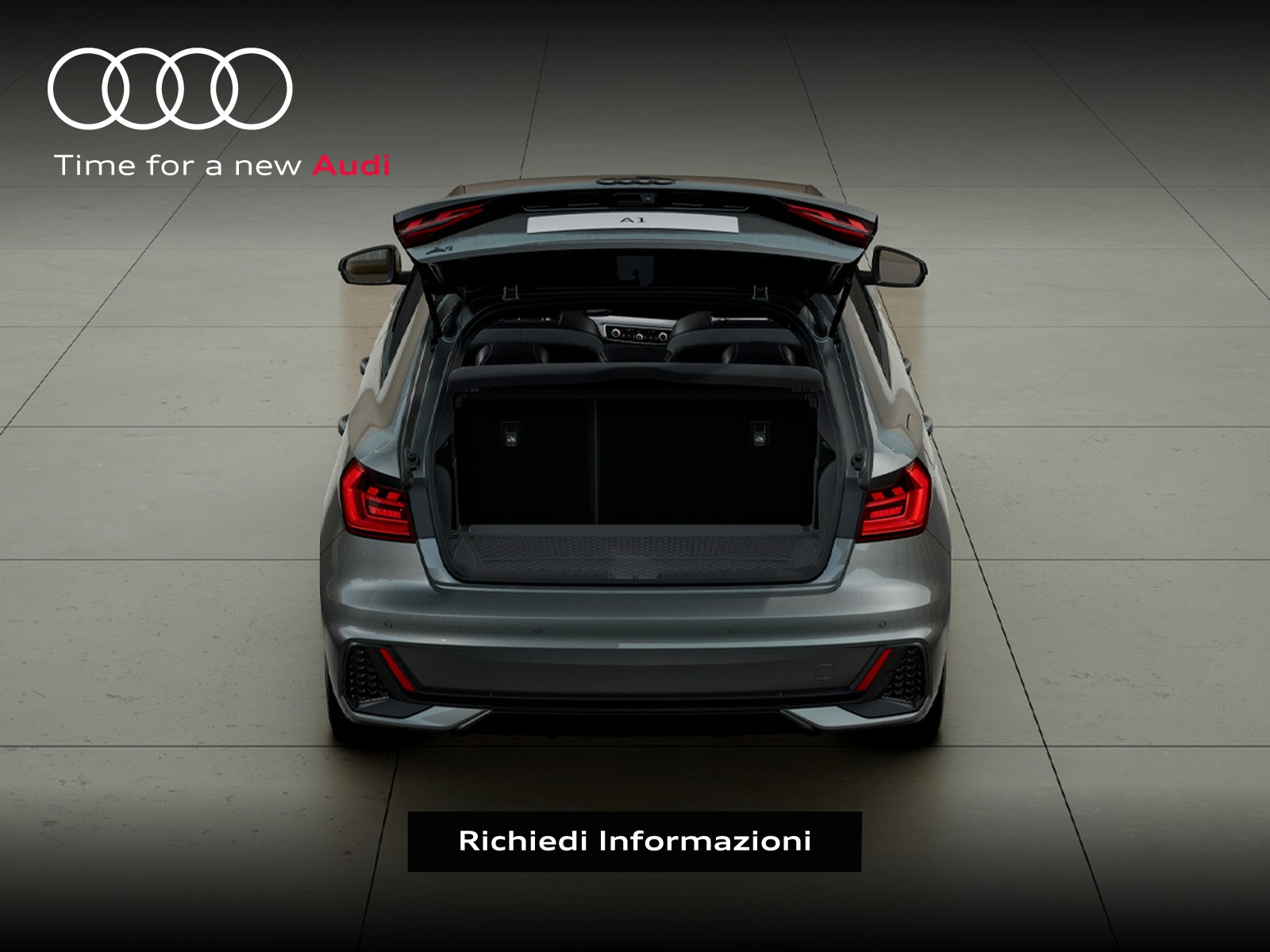 Audi A1 sportback 30 1.0 tfsi identity black 116cv s-tronic