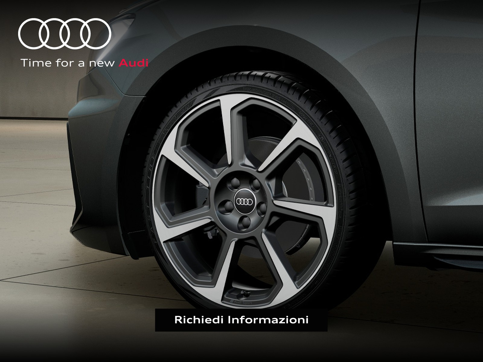 Audi A1 sportback 30 1.0 tfsi identity black 116cv s-tronic