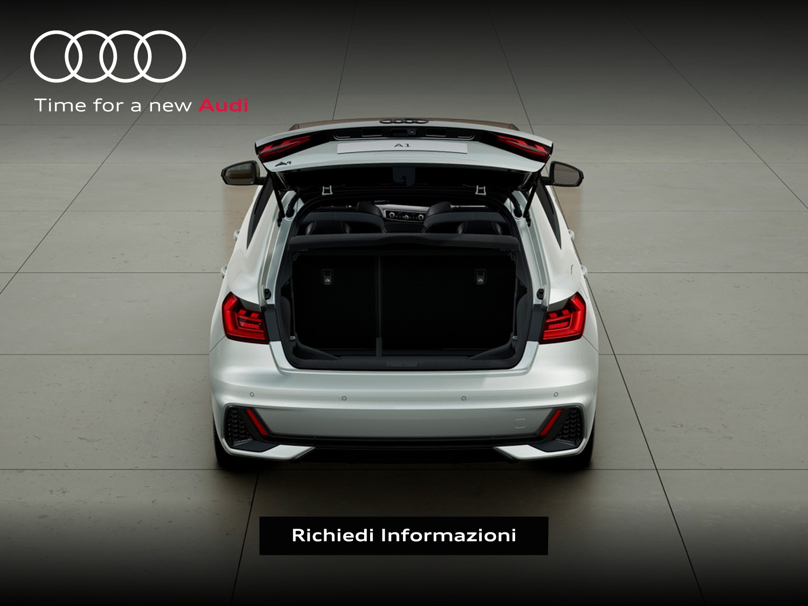 Audi A1 sportback 30 1.0 tfsi identity black 116cv s-tronic