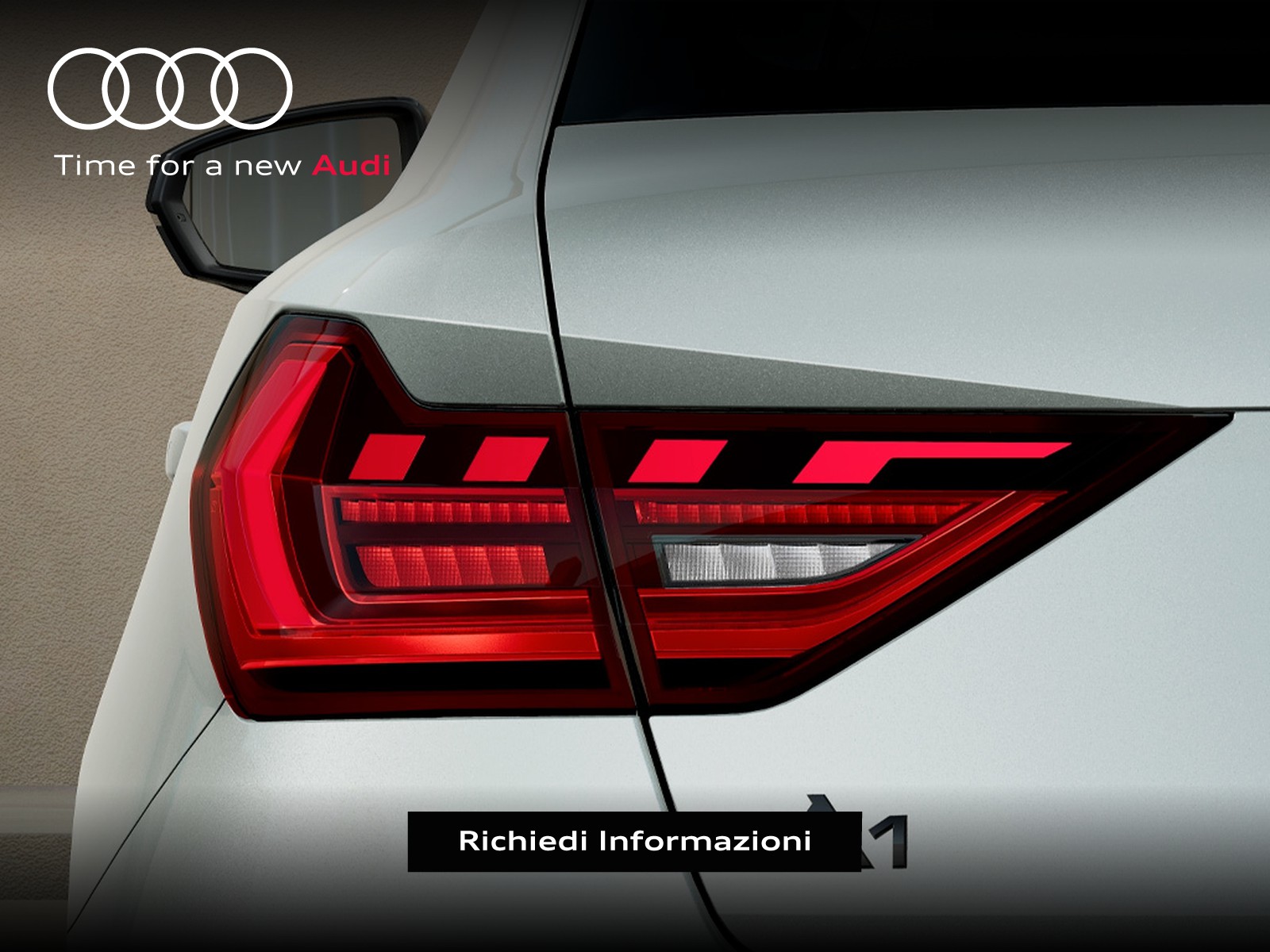 Audi A1 sportback 30 1.0 tfsi identity black 116cv s-tronic