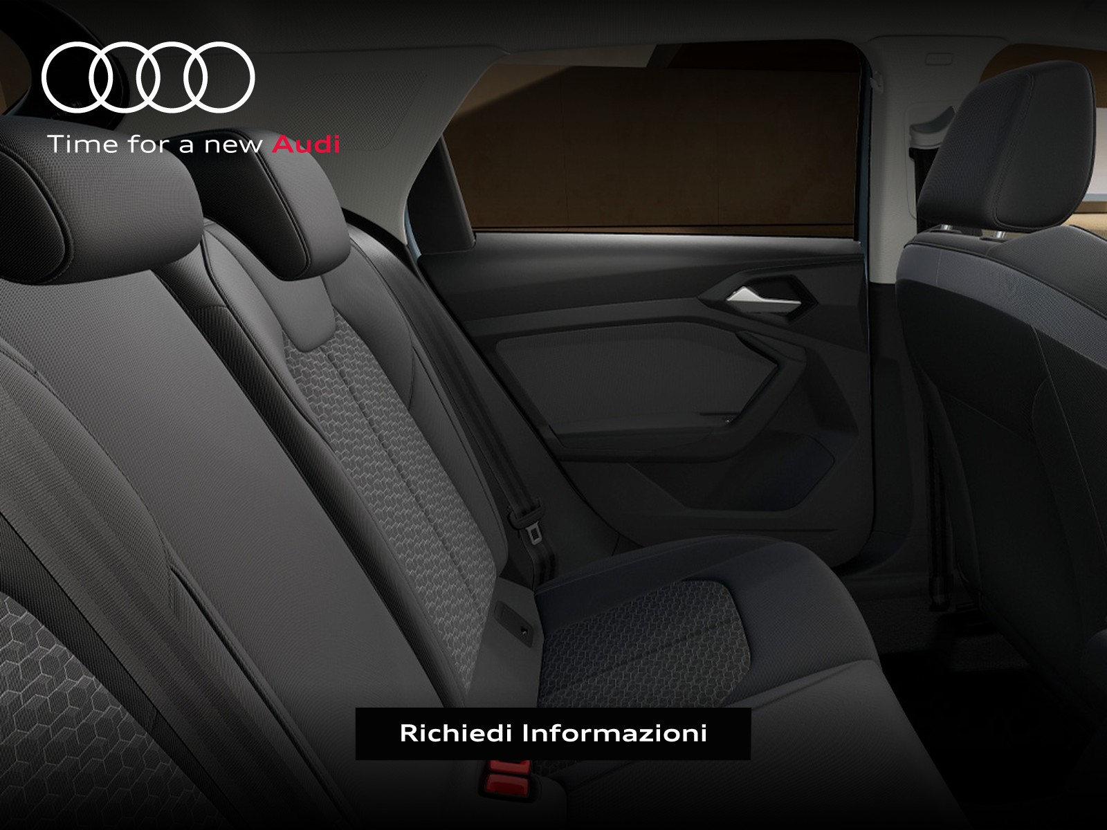 Audi A1 sportback 30 1.0 tfsi identity black 116cv s-tronic