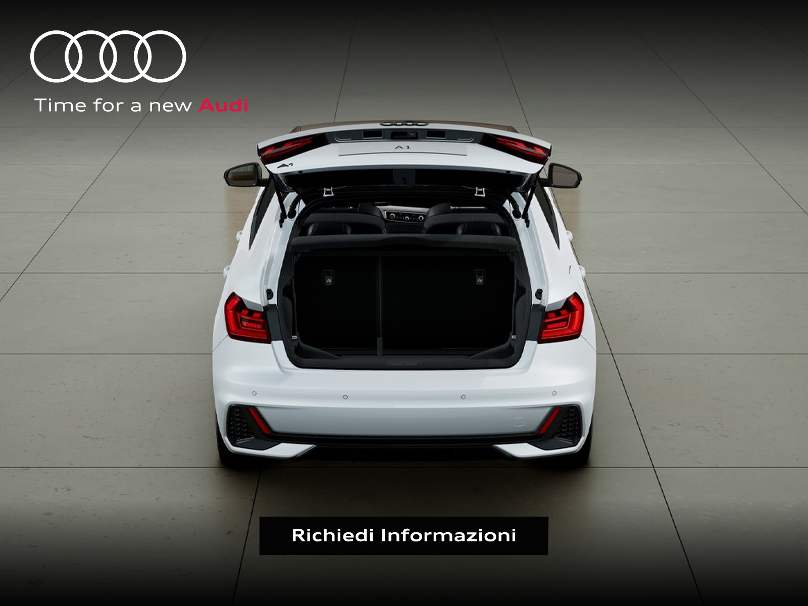 Audi A1 sportback 30 1.0 tfsi identity black 116cv s-tronic