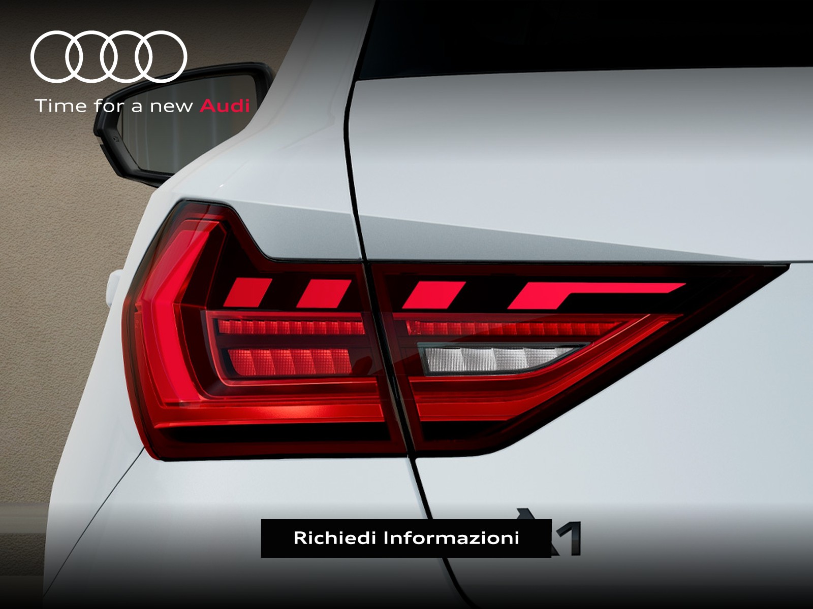 Audi A1 sportback 30 1.0 tfsi identity black 116cv s-tronic