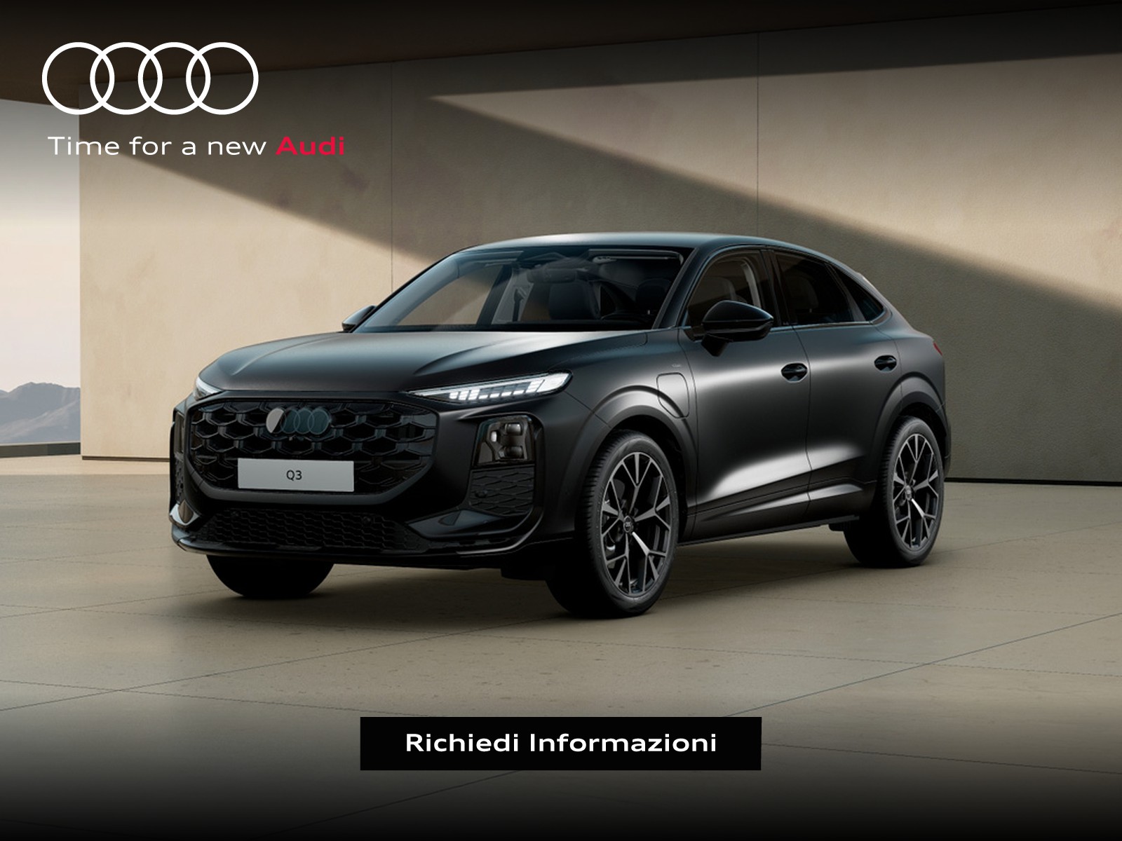 Audi Q3 sportback 1.5 e-hybrid s line edition 272cv stronic