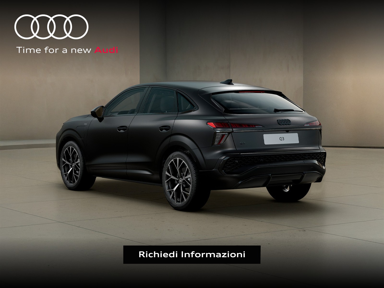 Audi Q3 sportback 1.5 e-hybrid s line edition 272cv stronic