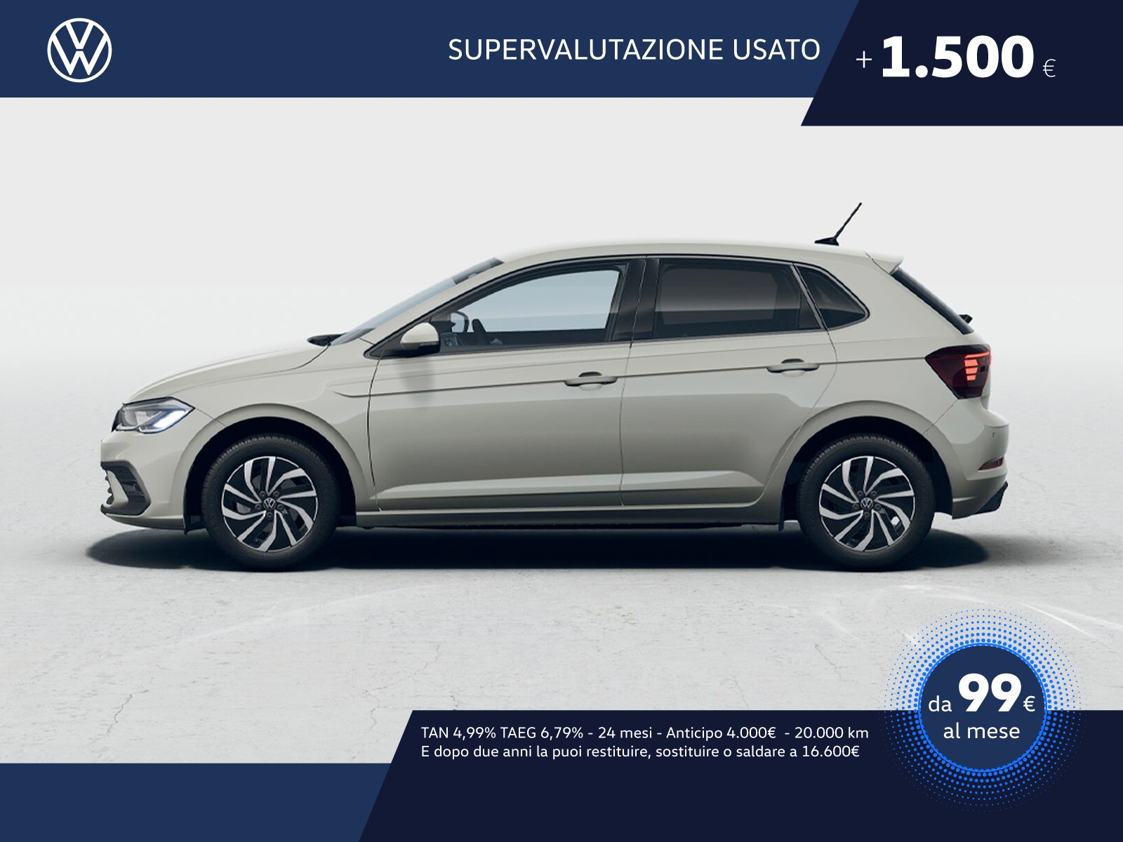 Volkswagen Polo 1.0 tsi edition plus 95cv