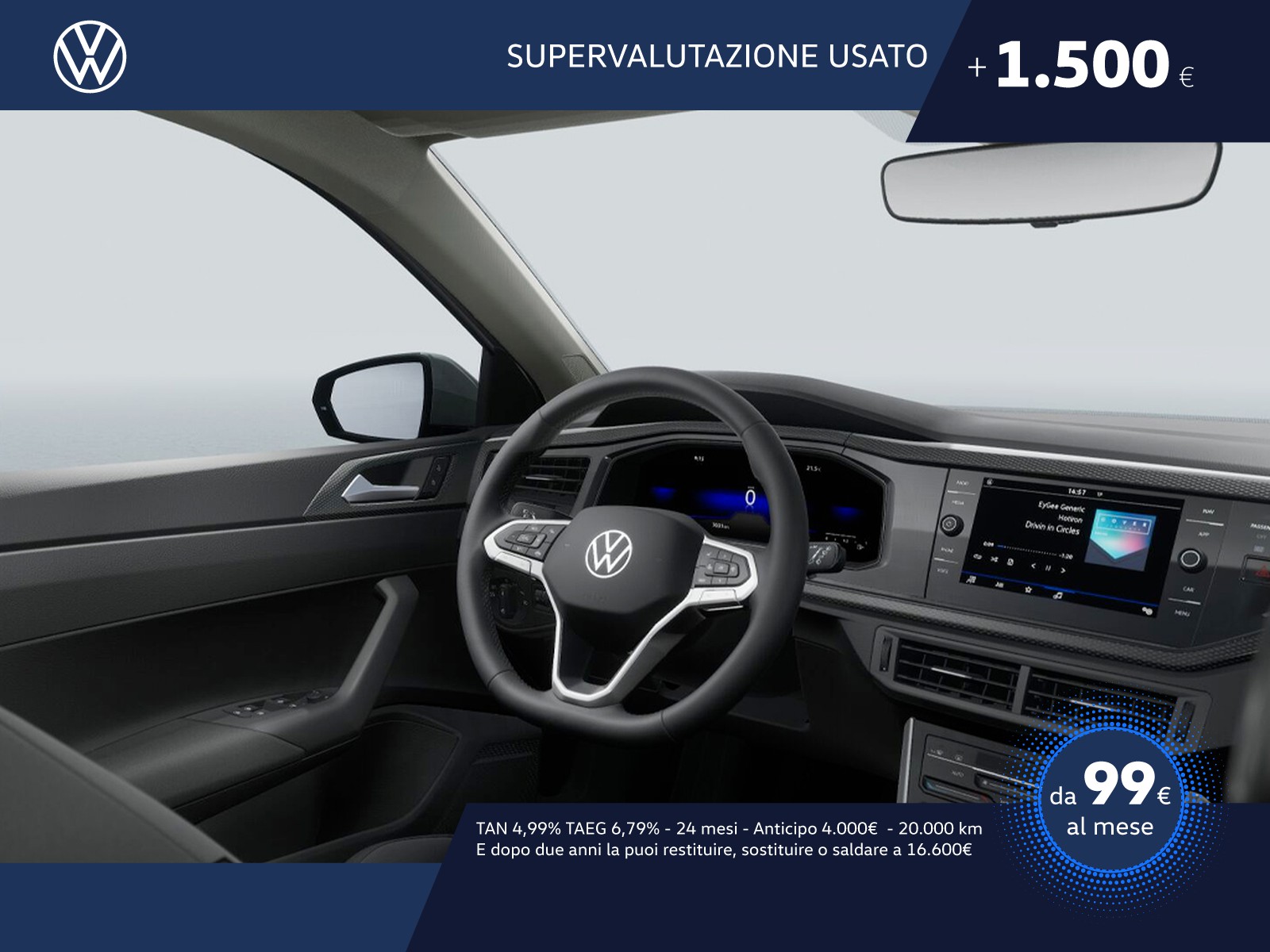 Volkswagen Polo 1.0 tsi edition plus 95cv