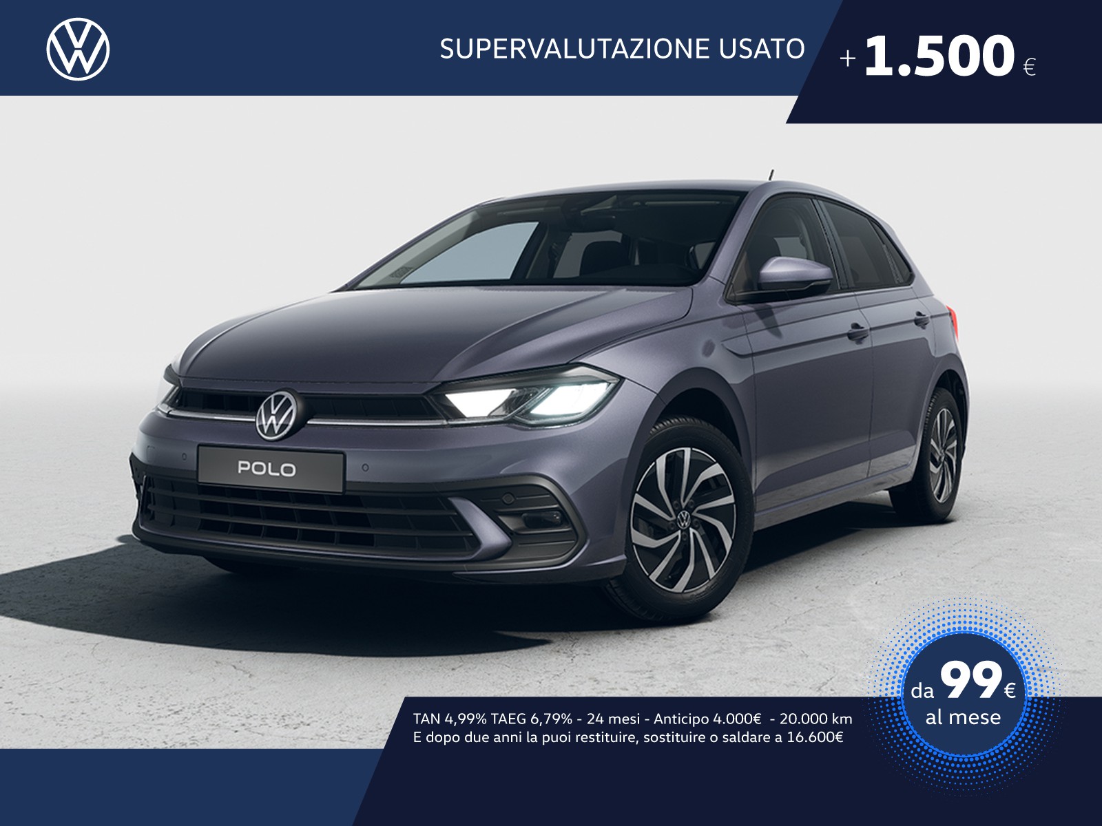 Volkswagen Polo 1.0 tsi edition plus 95cv