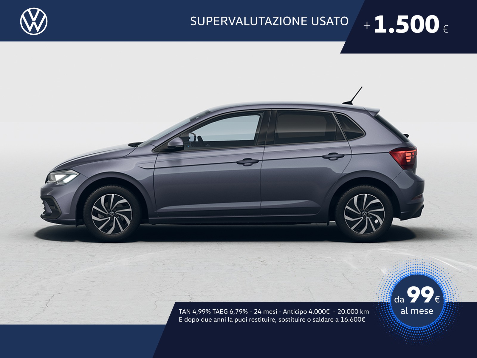 Volkswagen Polo 1.0 tsi edition plus 95cv