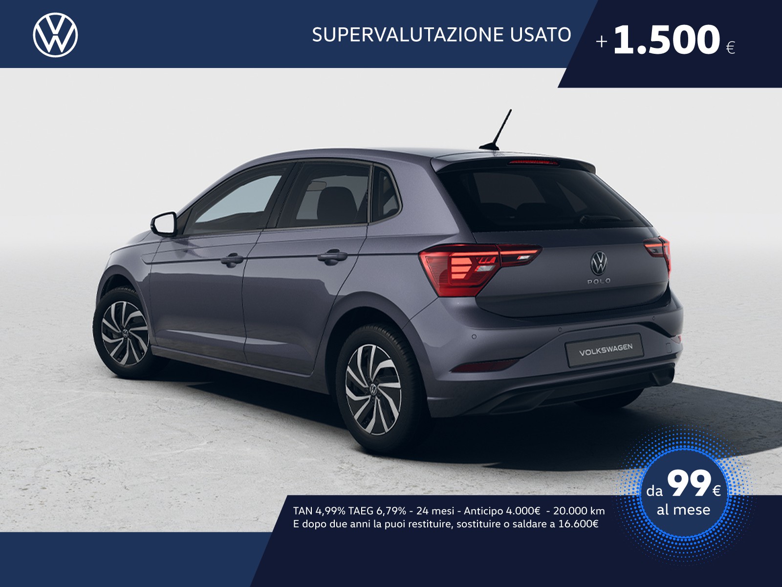 Volkswagen Polo 1.0 tsi edition plus 95cv