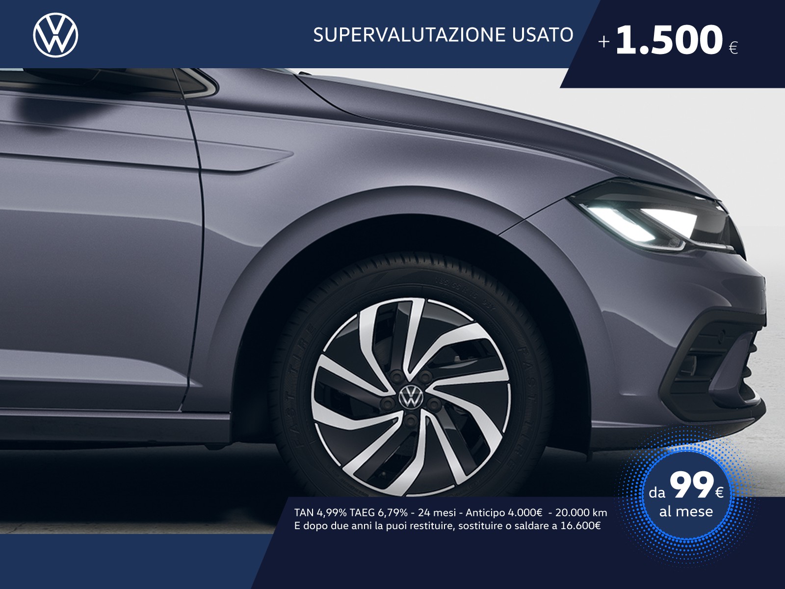 Volkswagen Polo 1.0 tsi edition plus 95cv