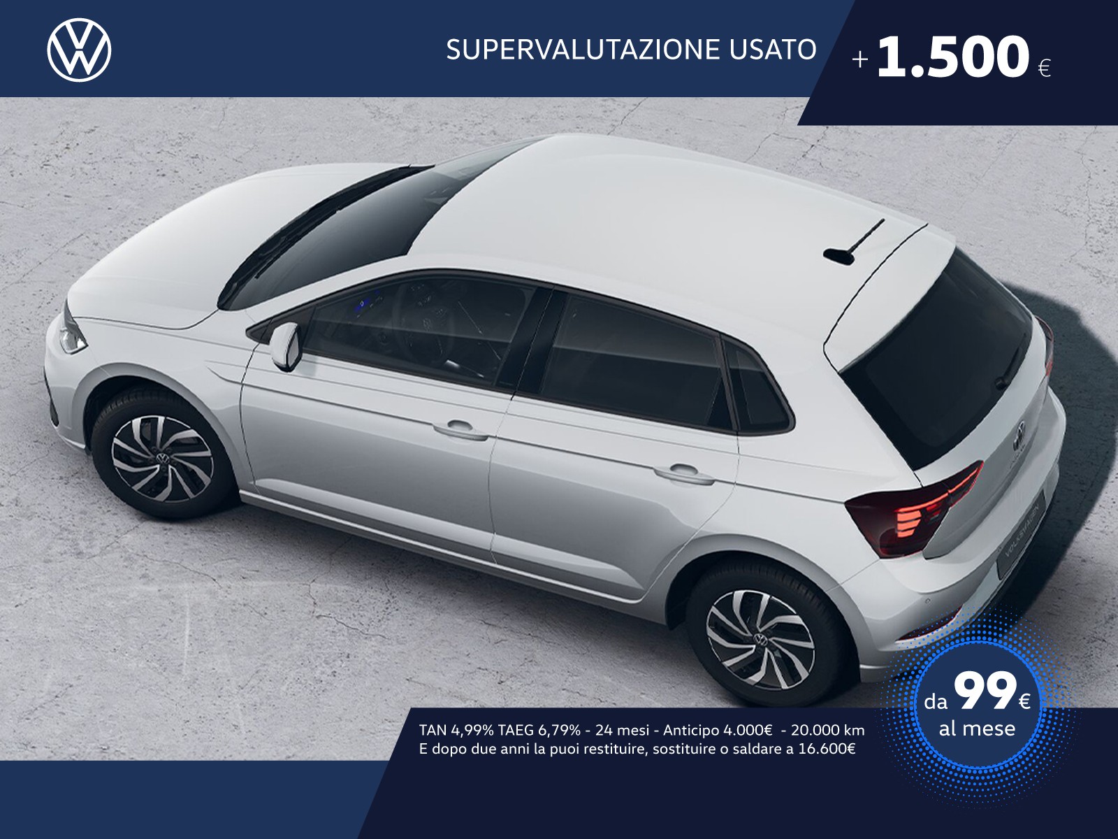 Volkswagen Polo 1.0 tsi edition plus 95cv