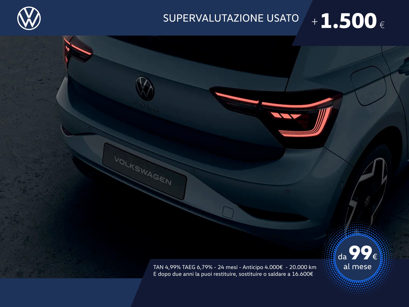 Volkswagen Polo 1.0 tsi edition 50 95cv dsg