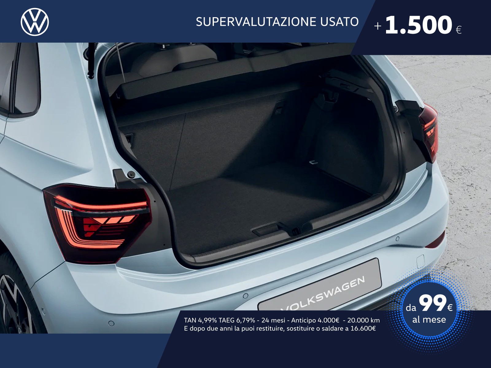 Volkswagen Polo 1.0 tsi edition 50 95cv dsg