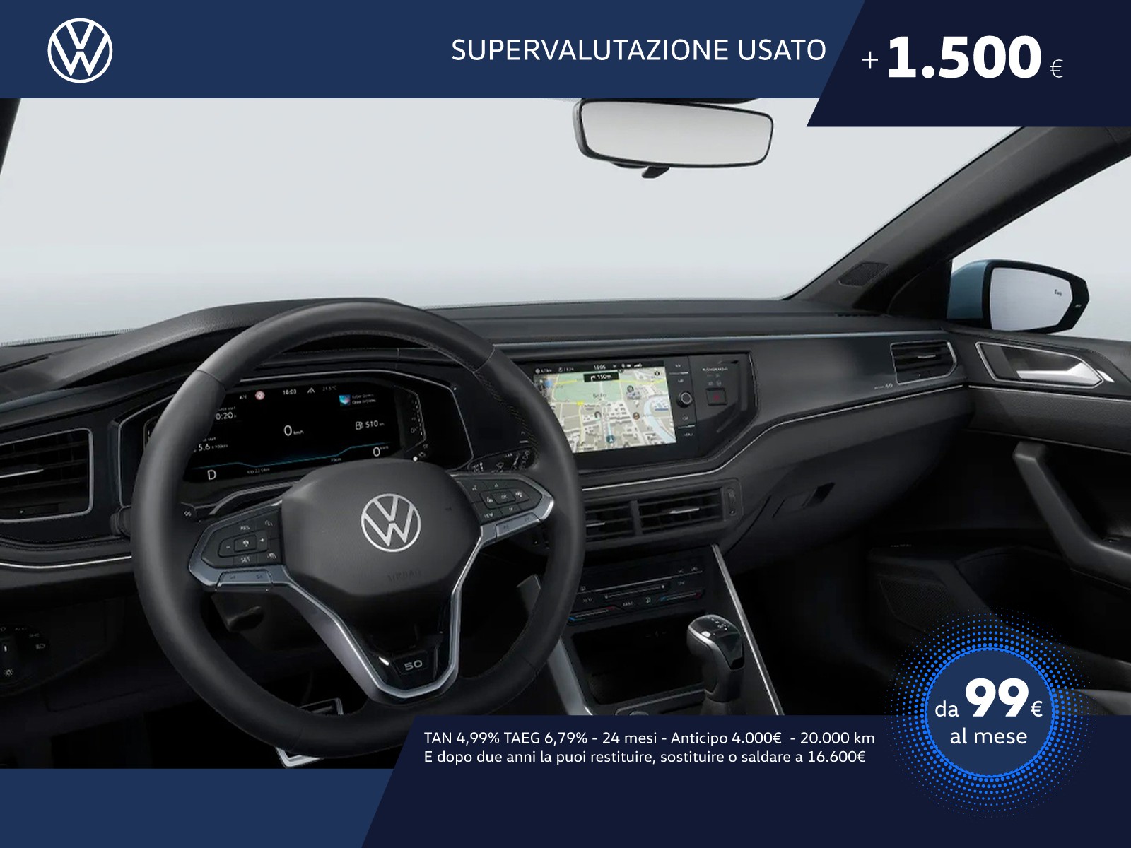 Volkswagen Polo 1.0 tsi edition 50 95cv dsg