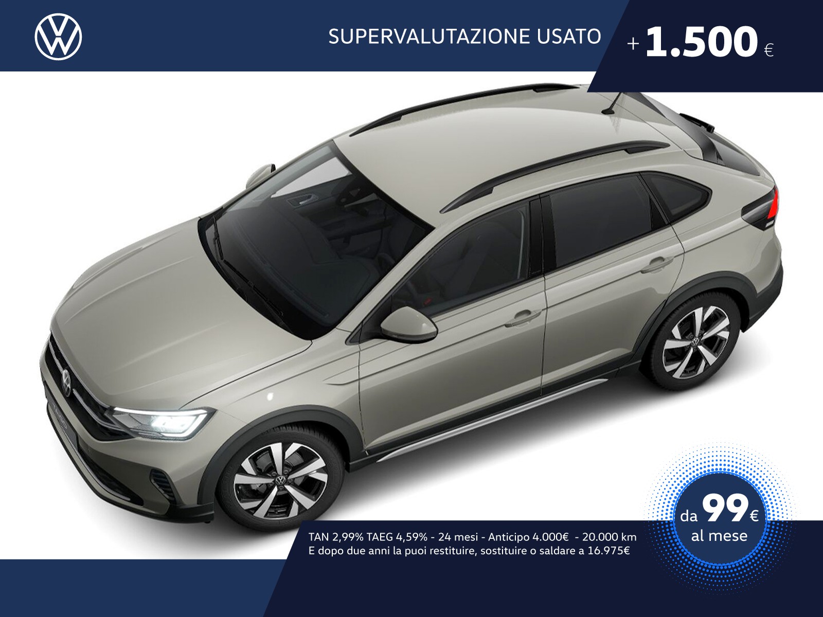 Volkswagen Taigo 1.0 tsi edition plus 95cv