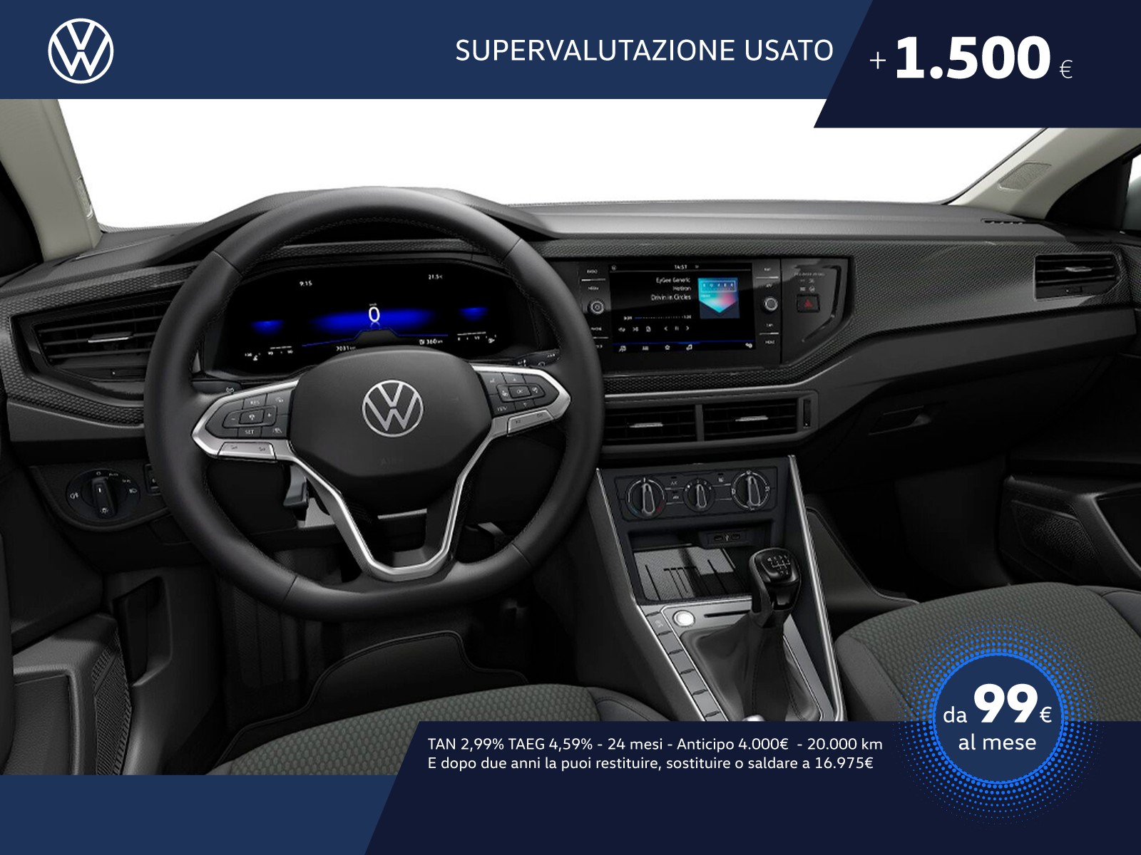 Volkswagen Taigo 1.0 tsi edition plus 95cv