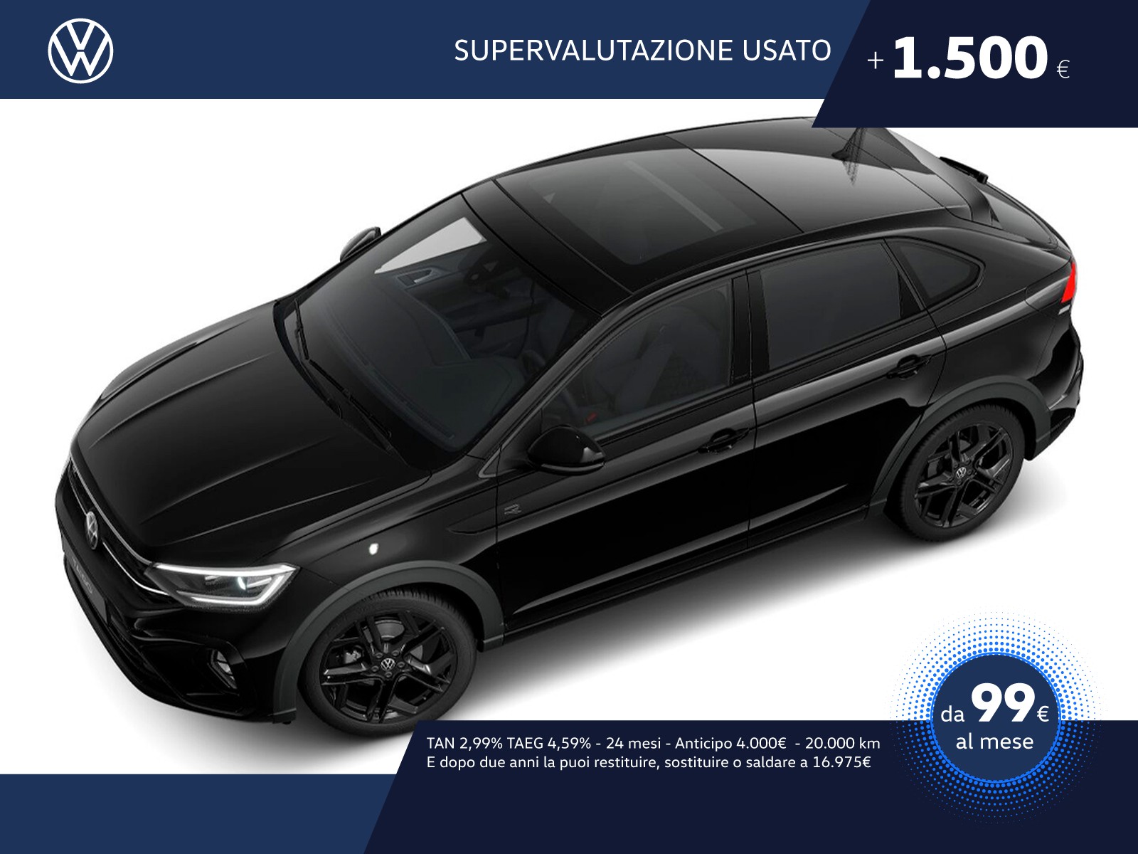 Volkswagen Taigo 1.0 tsi r-line plus 115cv