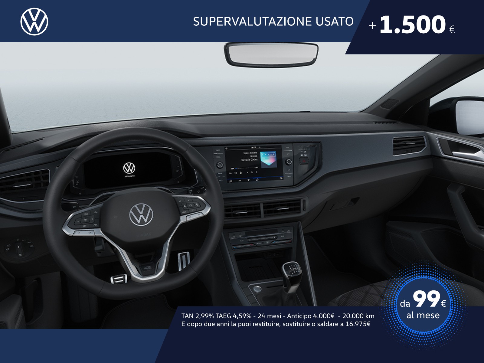 Volkswagen Taigo 1.0 tsi r-line plus 115cv