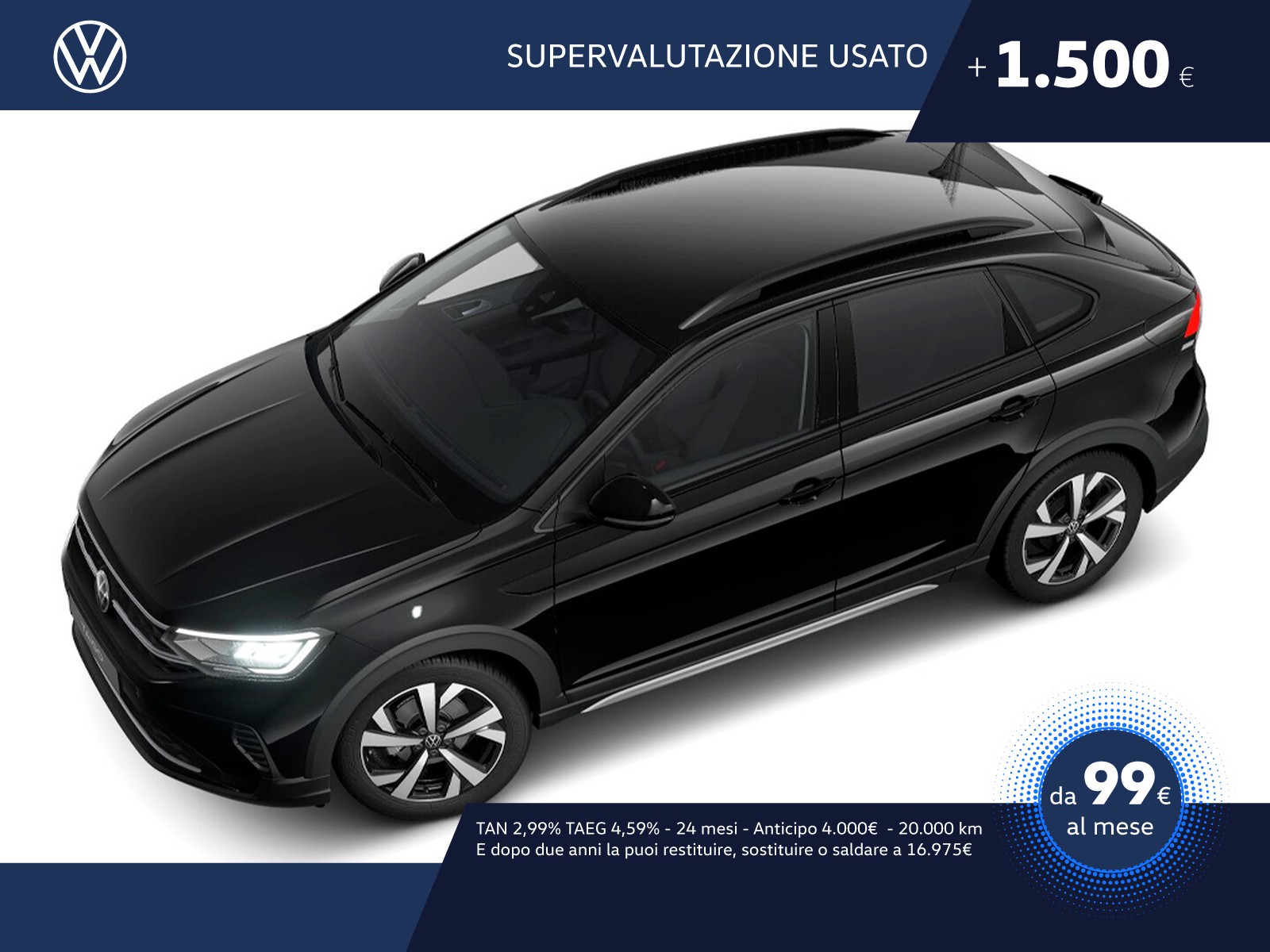 Volkswagen Taigo 1.0 tsi edition plus 95cv