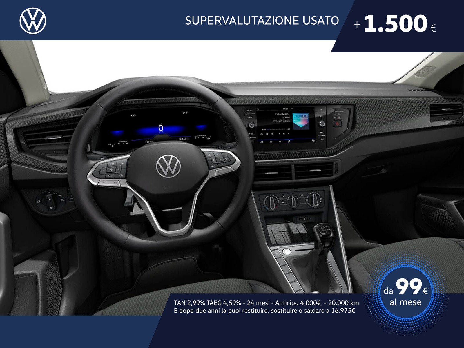 Volkswagen Taigo 1.0 tsi edition plus 95cv