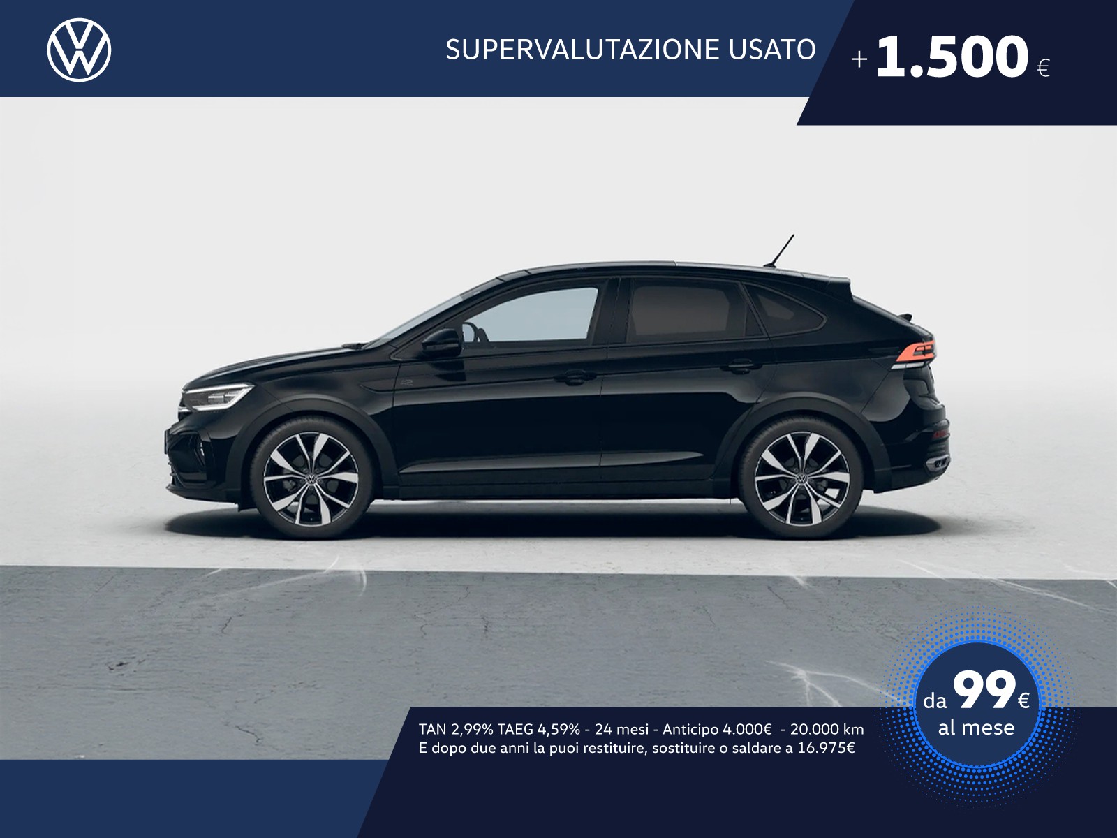 Volkswagen Taigo 1.0 tsi r-line plus 115cv