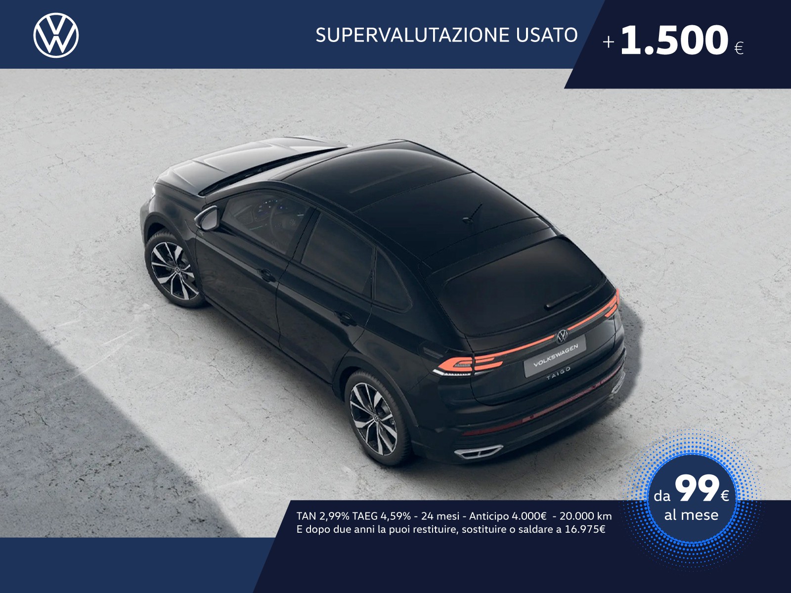 Volkswagen Taigo 1.0 tsi r-line plus 115cv