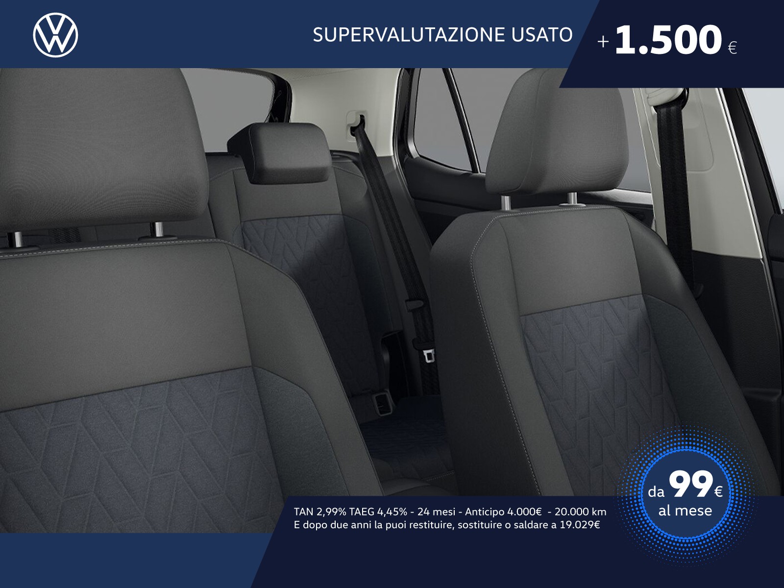 Volkswagen T-Cross 1.0 tsi edition plus 95cv