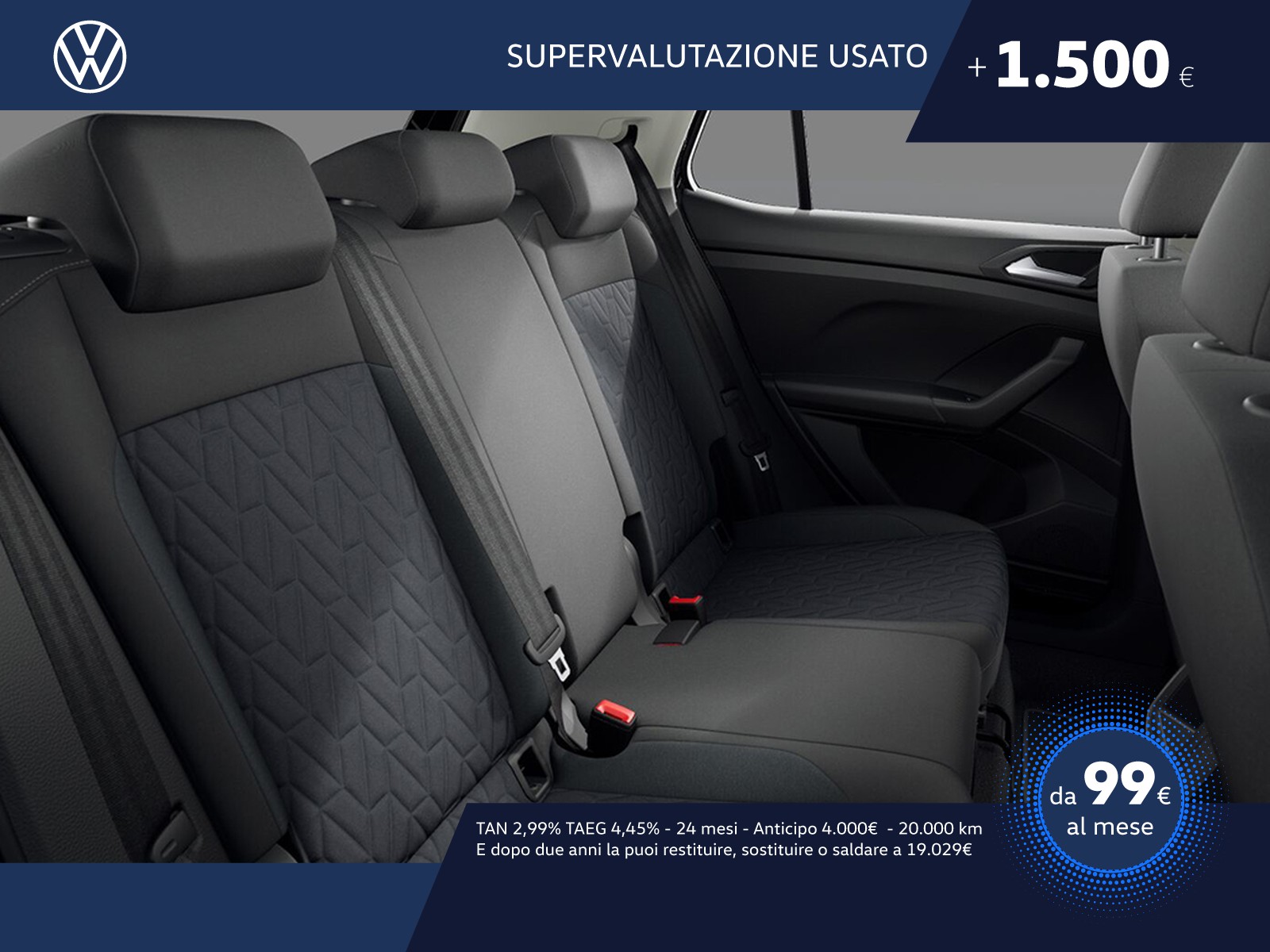 Volkswagen T-Cross 1.0 tsi edition plus 95cv